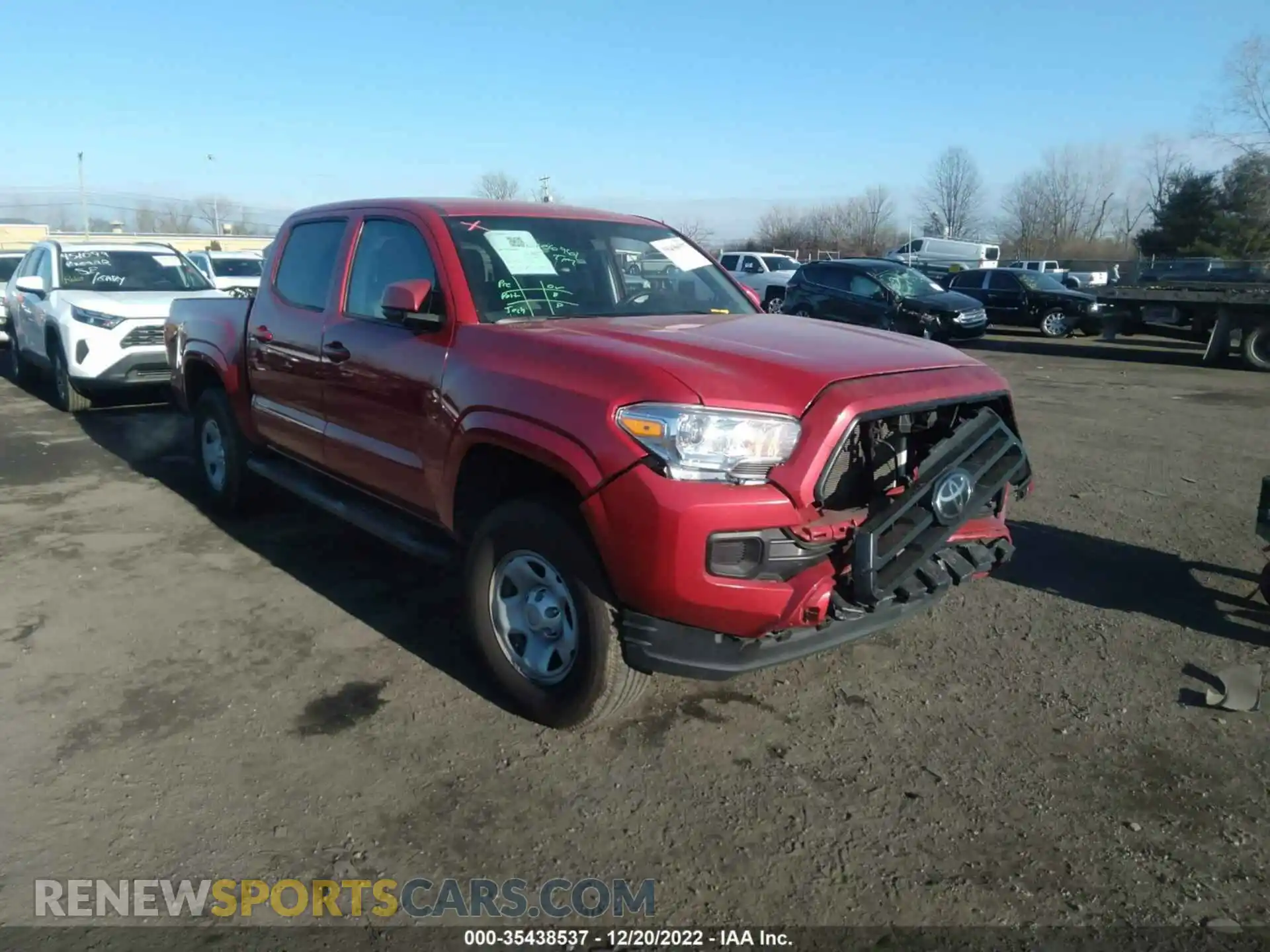 1 Фотография поврежденного автомобиля 3TMCZ5AN2MM432568 TOYOTA TACOMA 4WD 2021