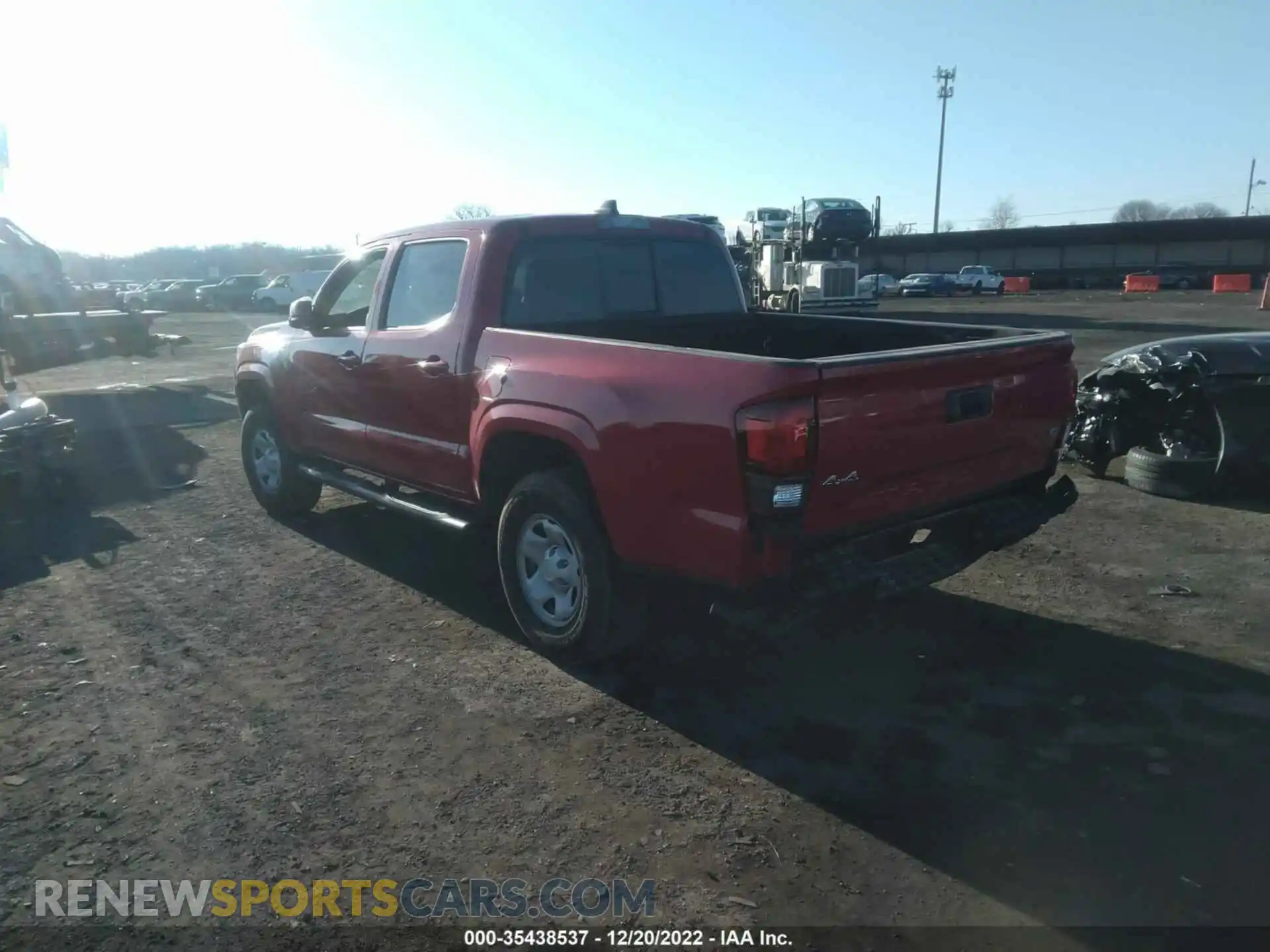 3 Фотография поврежденного автомобиля 3TMCZ5AN2MM432568 TOYOTA TACOMA 4WD 2021