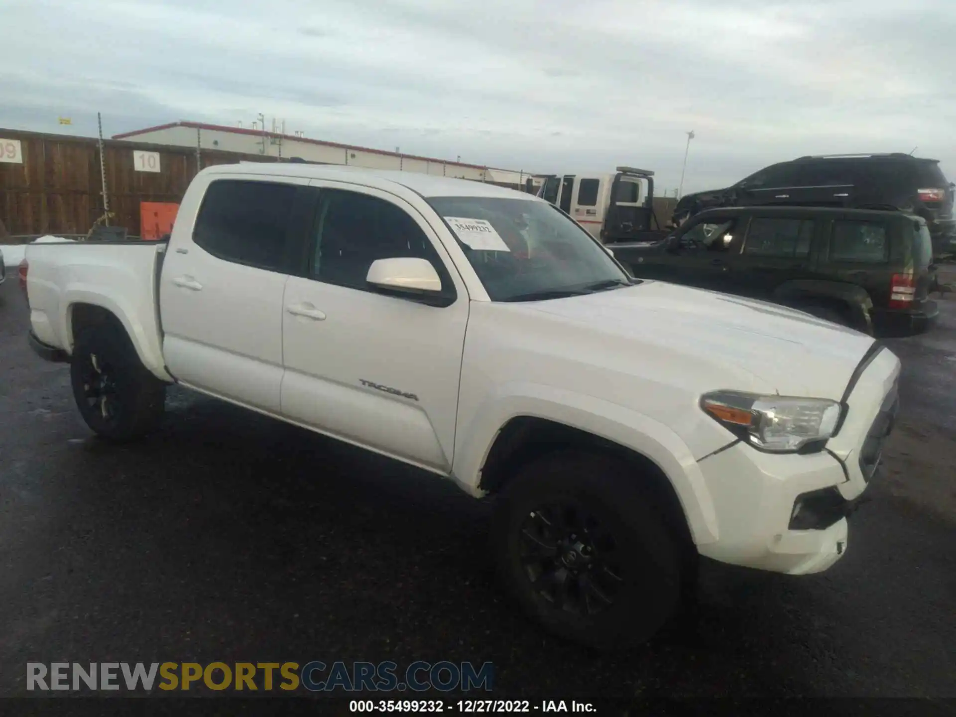 1 fotografías del automóvil dañado 3TMCZ5AN5MM428126 TOYOTA TACOMA 4WD 2021