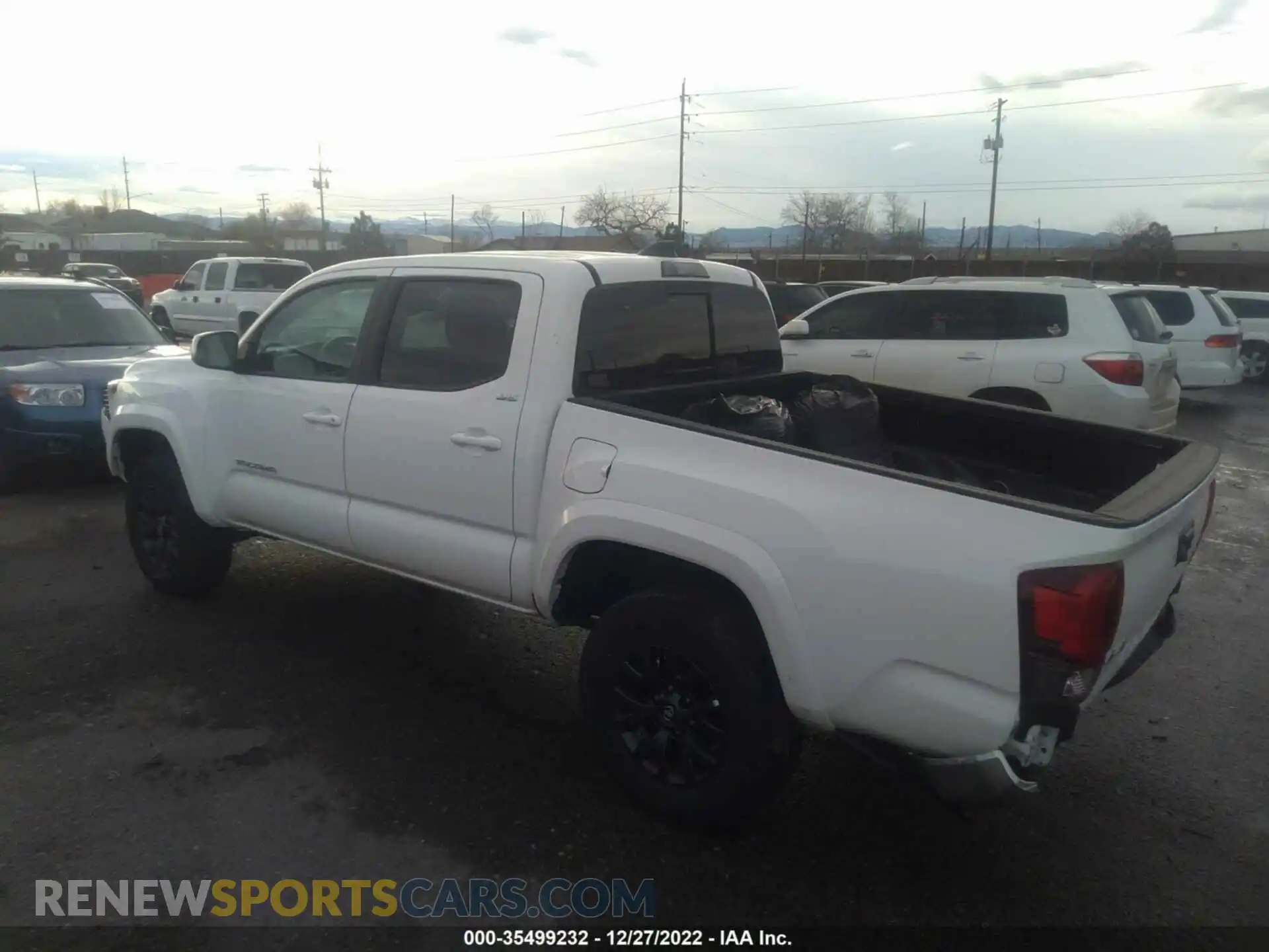 3 fotografías del automóvil dañado 3TMCZ5AN5MM428126 TOYOTA TACOMA 4WD 2021
