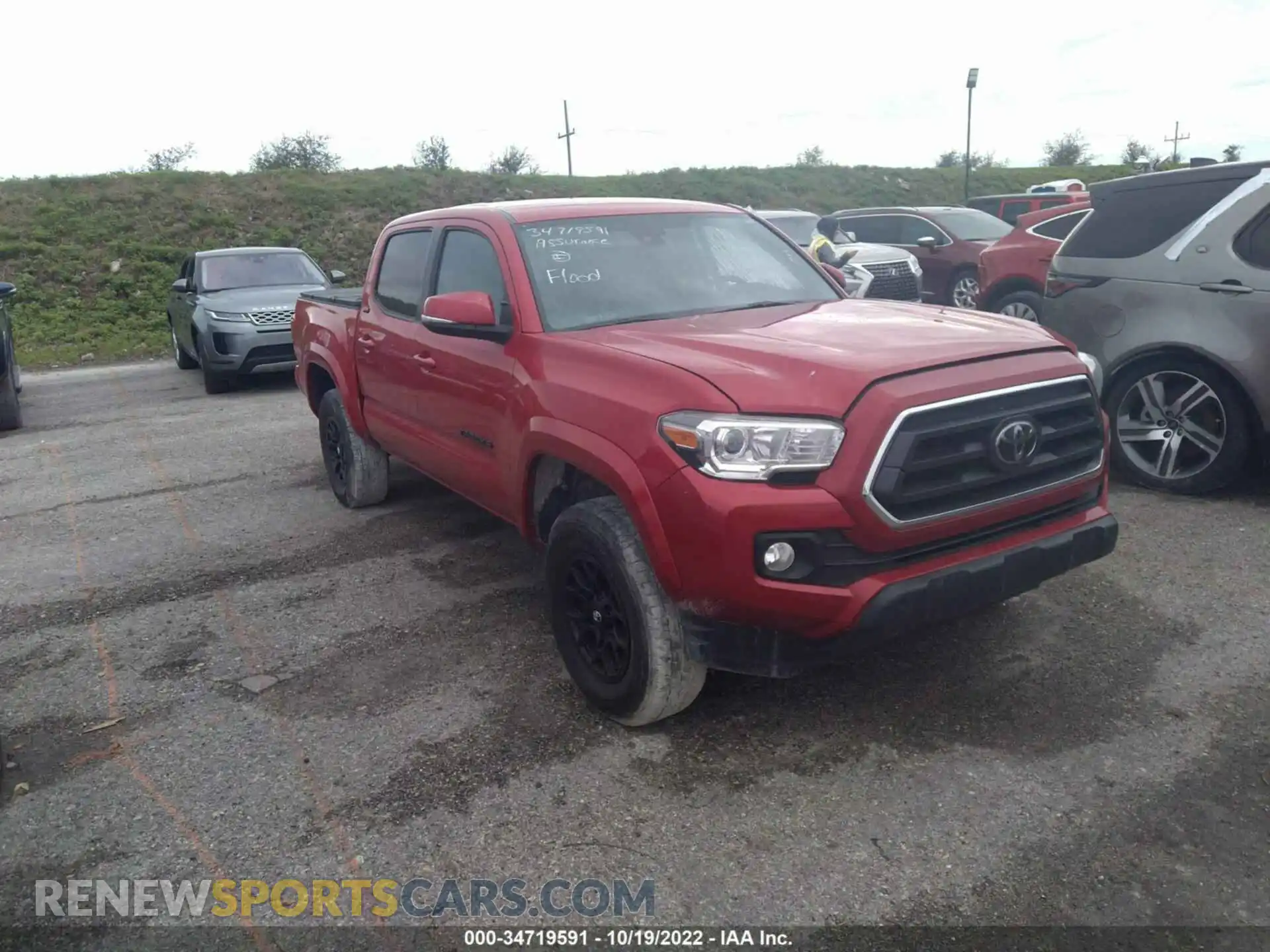 1 Фотография поврежденного автомобиля 3TMCZ5AN7MM401753 TOYOTA TACOMA 4WD 2021
