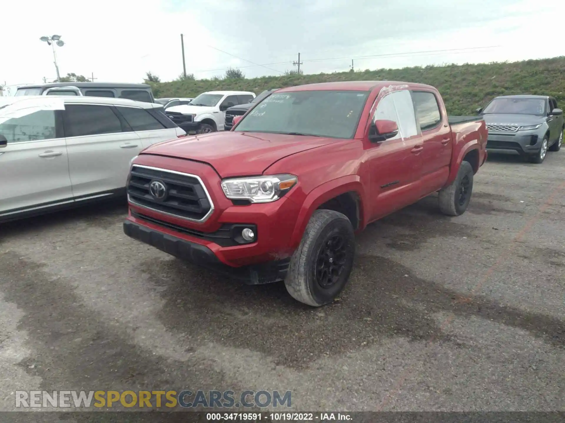 2 Фотография поврежденного автомобиля 3TMCZ5AN7MM401753 TOYOTA TACOMA 4WD 2021