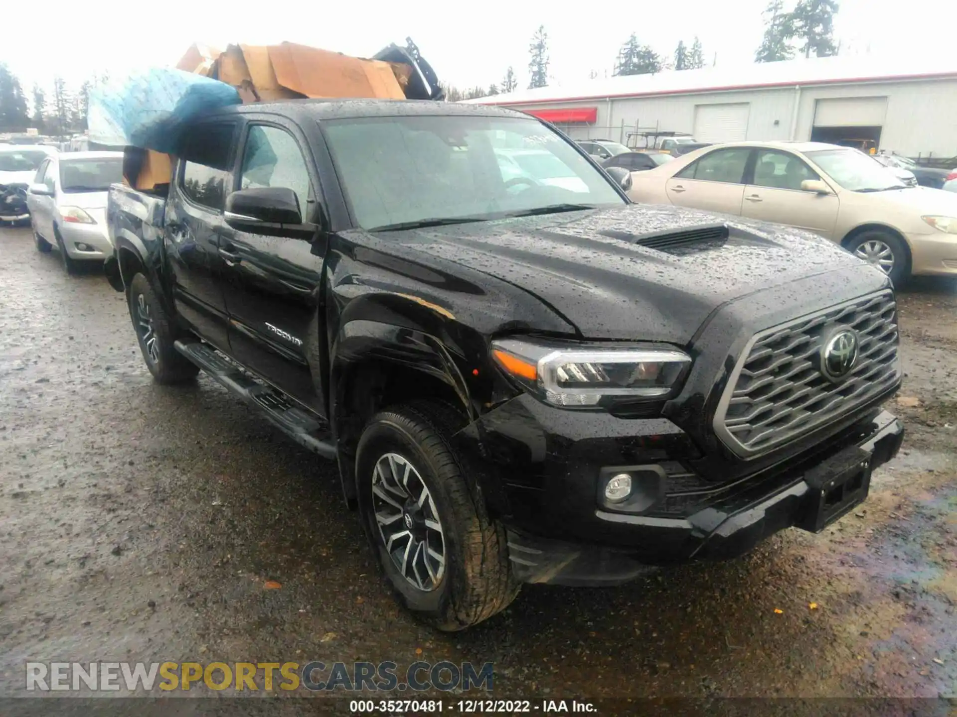 1 fotografías del automóvil dañado 3TMCZ5AN8MM407089 TOYOTA TACOMA 4WD 2021
