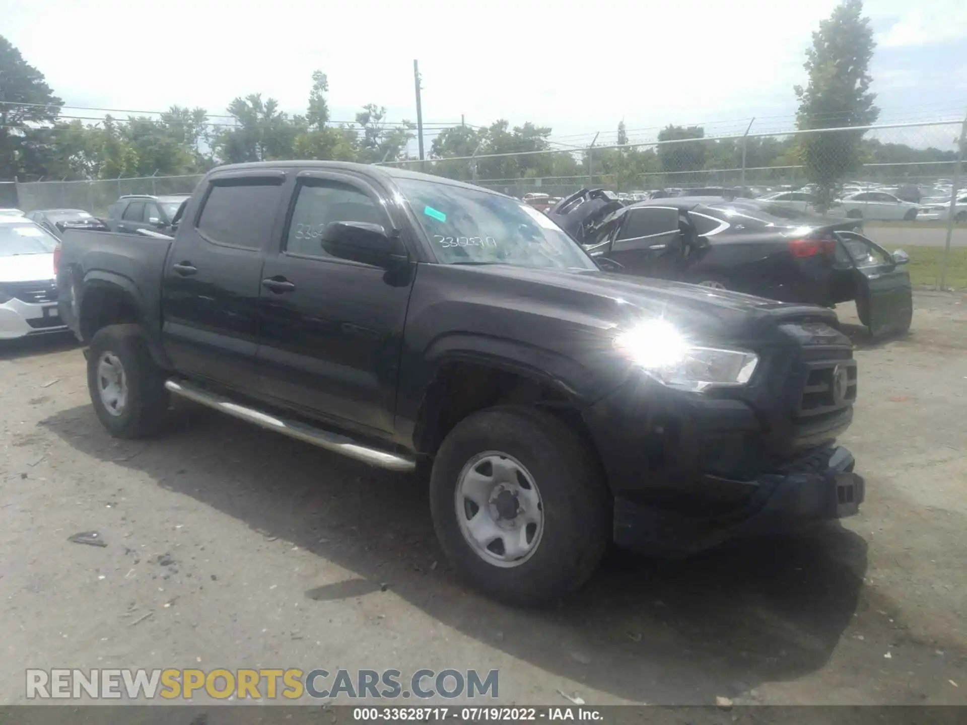 1 fotografías del automóvil dañado 3TMCZ5AN9MM395003 TOYOTA TACOMA 4WD 2021