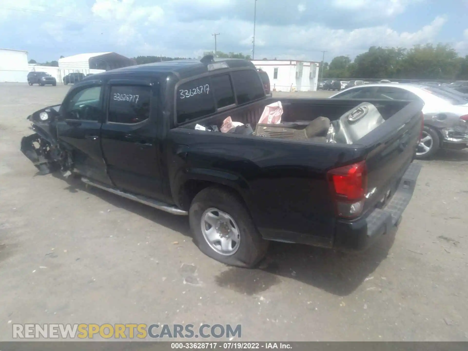 3 fotografías del automóvil dañado 3TMCZ5AN9MM395003 TOYOTA TACOMA 4WD 2021