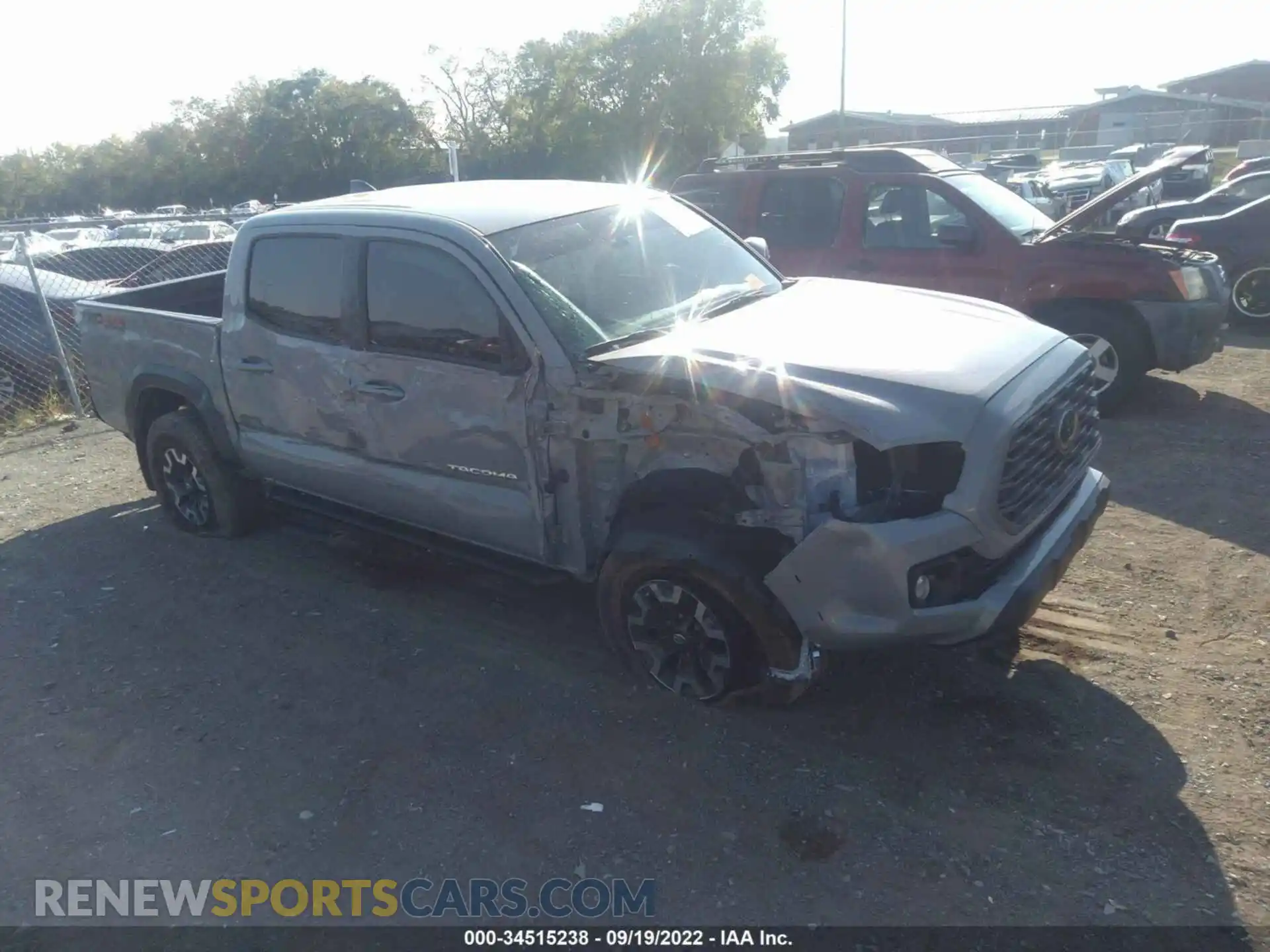 1 Фотография поврежденного автомобиля 3TMCZ5ANXMM403691 TOYOTA TACOMA 4WD 2021
