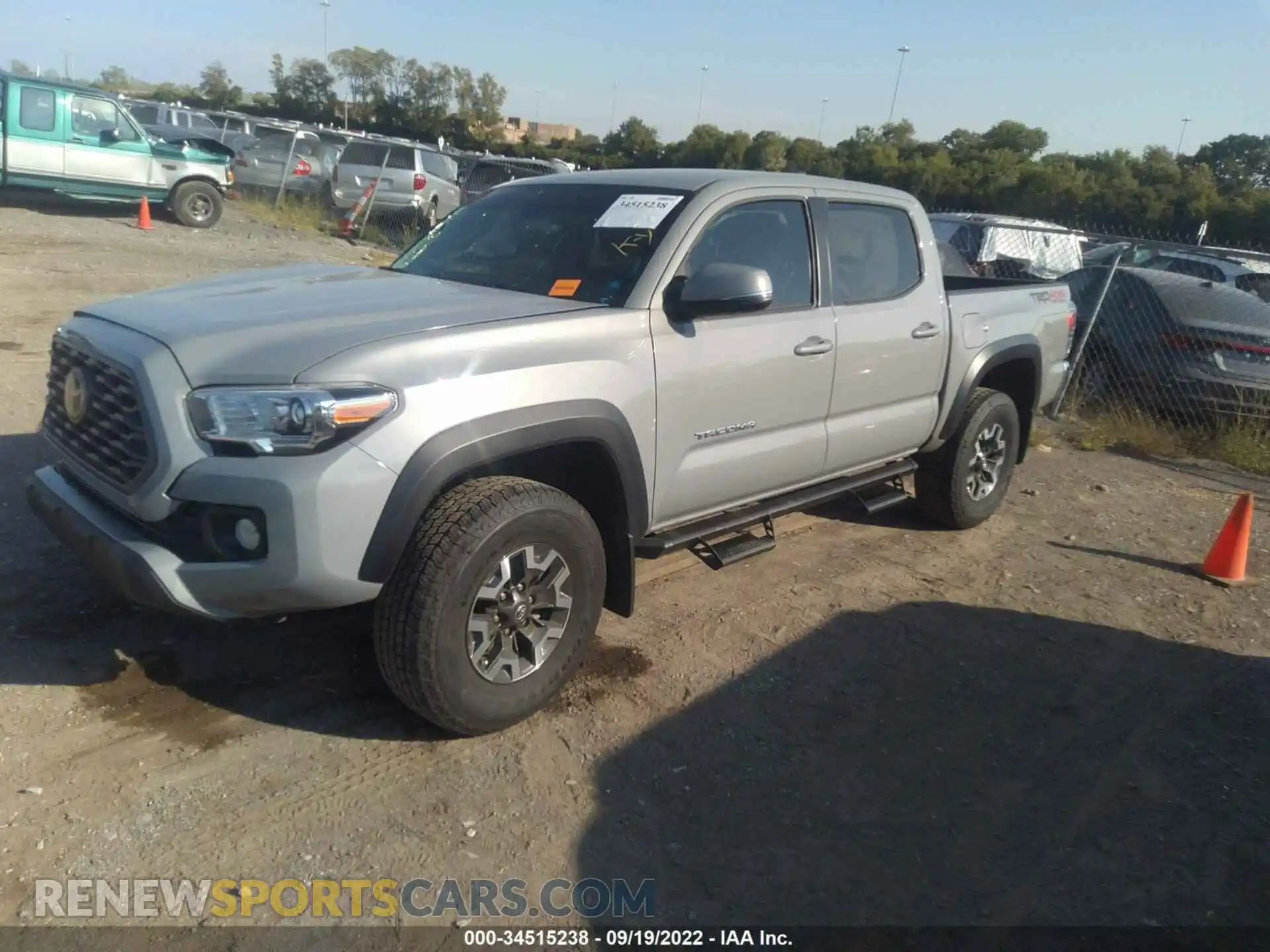 2 Фотография поврежденного автомобиля 3TMCZ5ANXMM403691 TOYOTA TACOMA 4WD 2021
