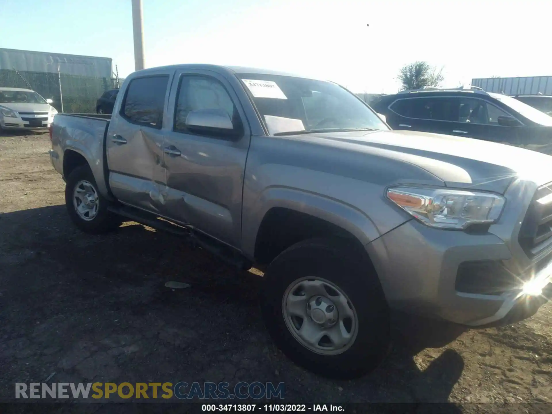 1 fotografías del automóvil dañado 3TMCZ5ANXMM441969 TOYOTA TACOMA 4WD 2021