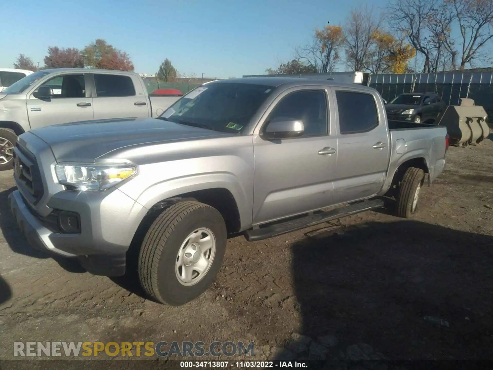 2 fotografías del automóvil dañado 3TMCZ5ANXMM441969 TOYOTA TACOMA 4WD 2021