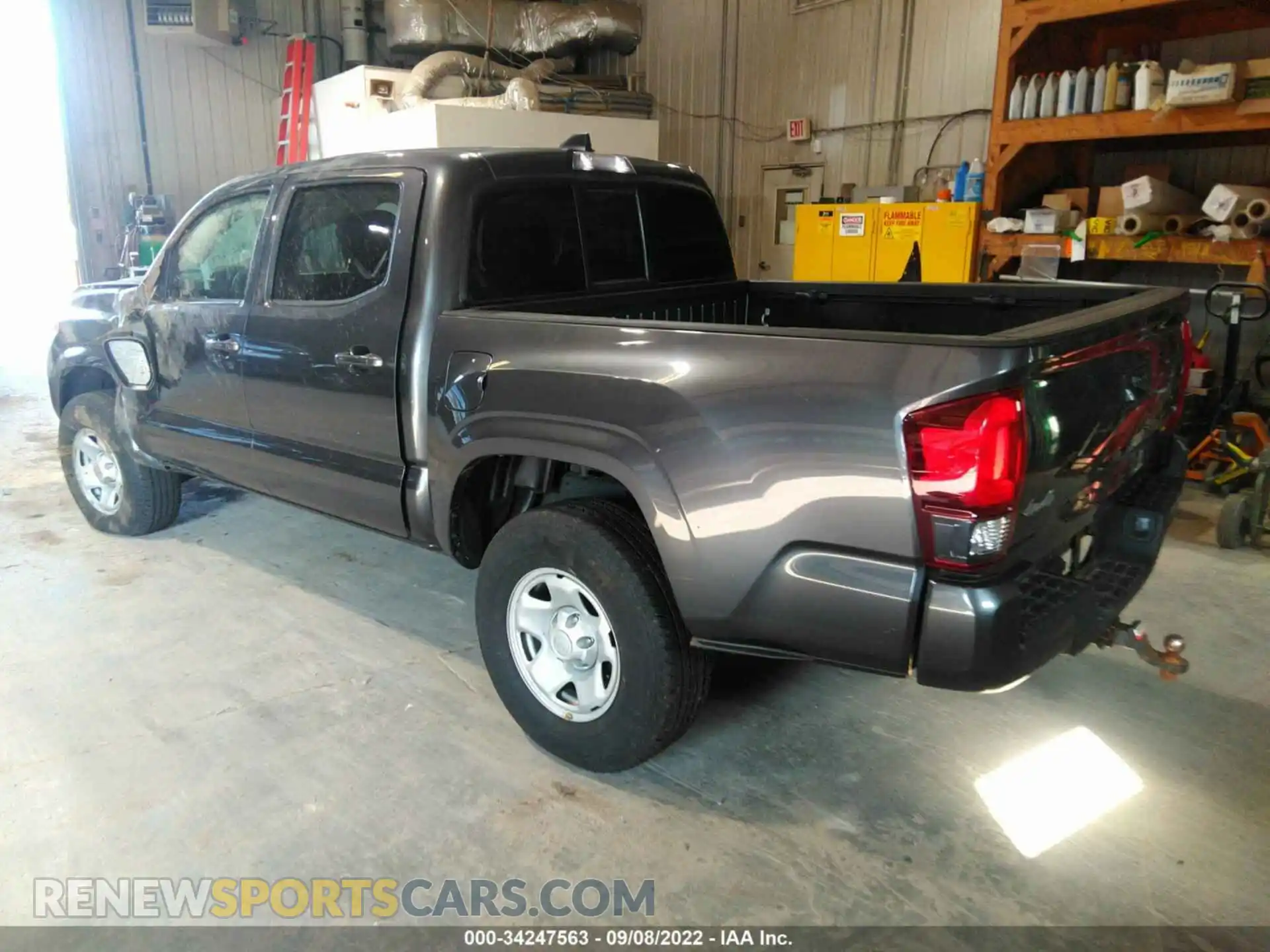3 fotografías del automóvil dañado 3TMCZ5ANXMM445665 TOYOTA TACOMA 4WD 2021
