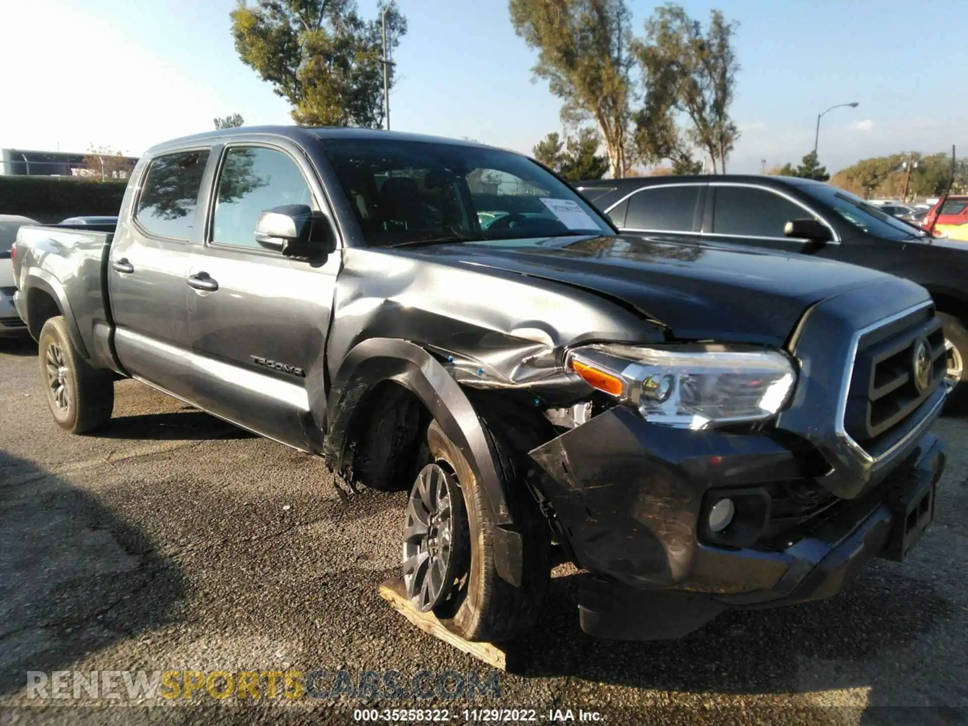 1 fotografías del automóvil dañado 3TMDZ5BN0MM110515 TOYOTA TACOMA 4WD 2021