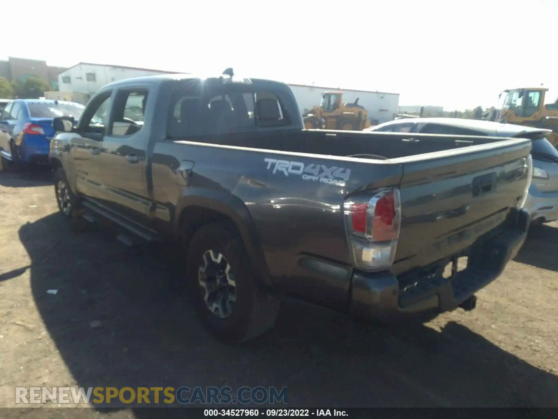 3 Фотография поврежденного автомобиля 3TMDZ5BN0MM116458 TOYOTA TACOMA 4WD 2021
