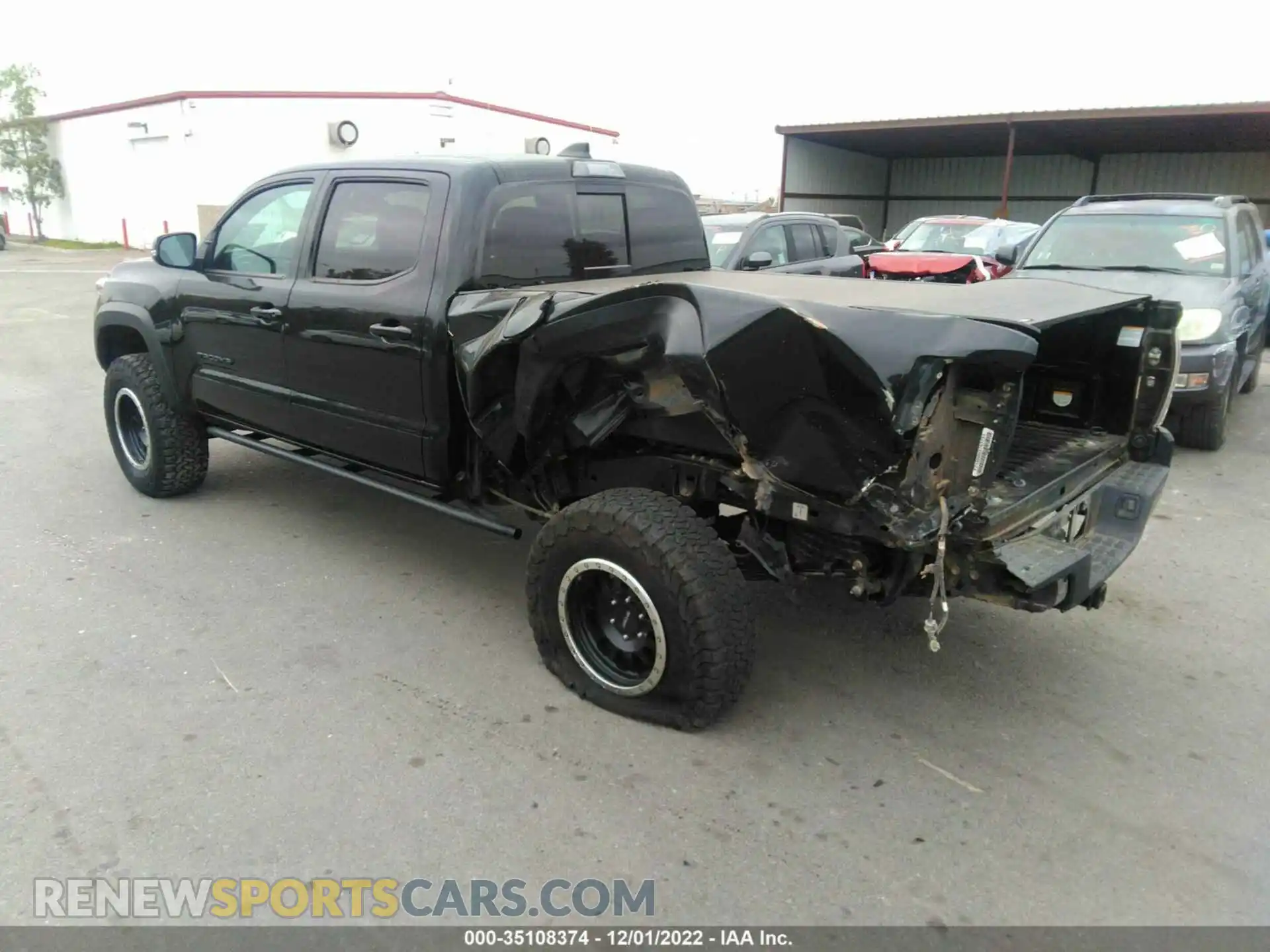3 fotografías del automóvil dañado 3TMDZ5BN1MM102651 TOYOTA TACOMA 4WD 2021