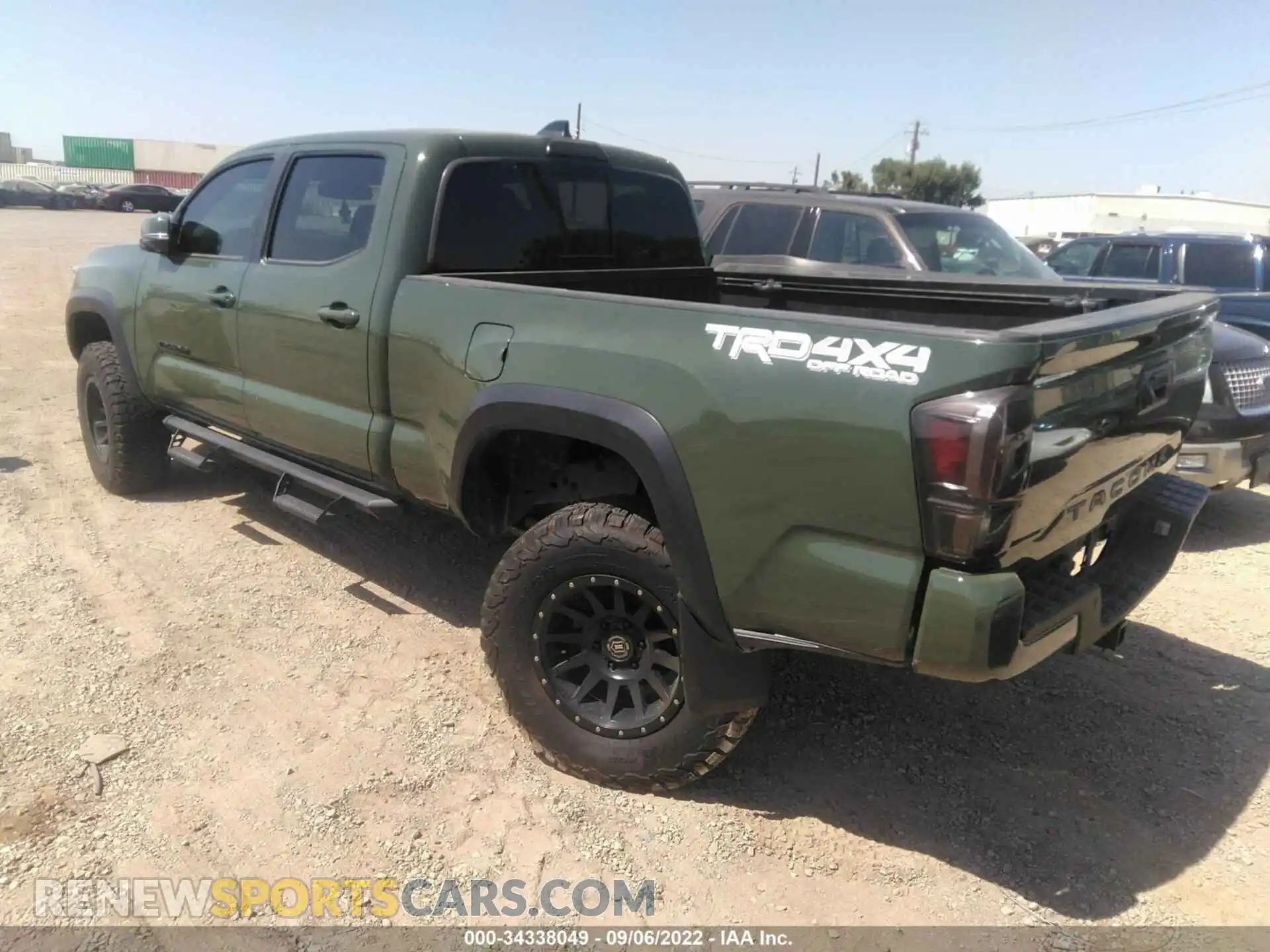 3 fotografías del automóvil dañado 3TMDZ5BN2MM108443 TOYOTA TACOMA 4WD 2021