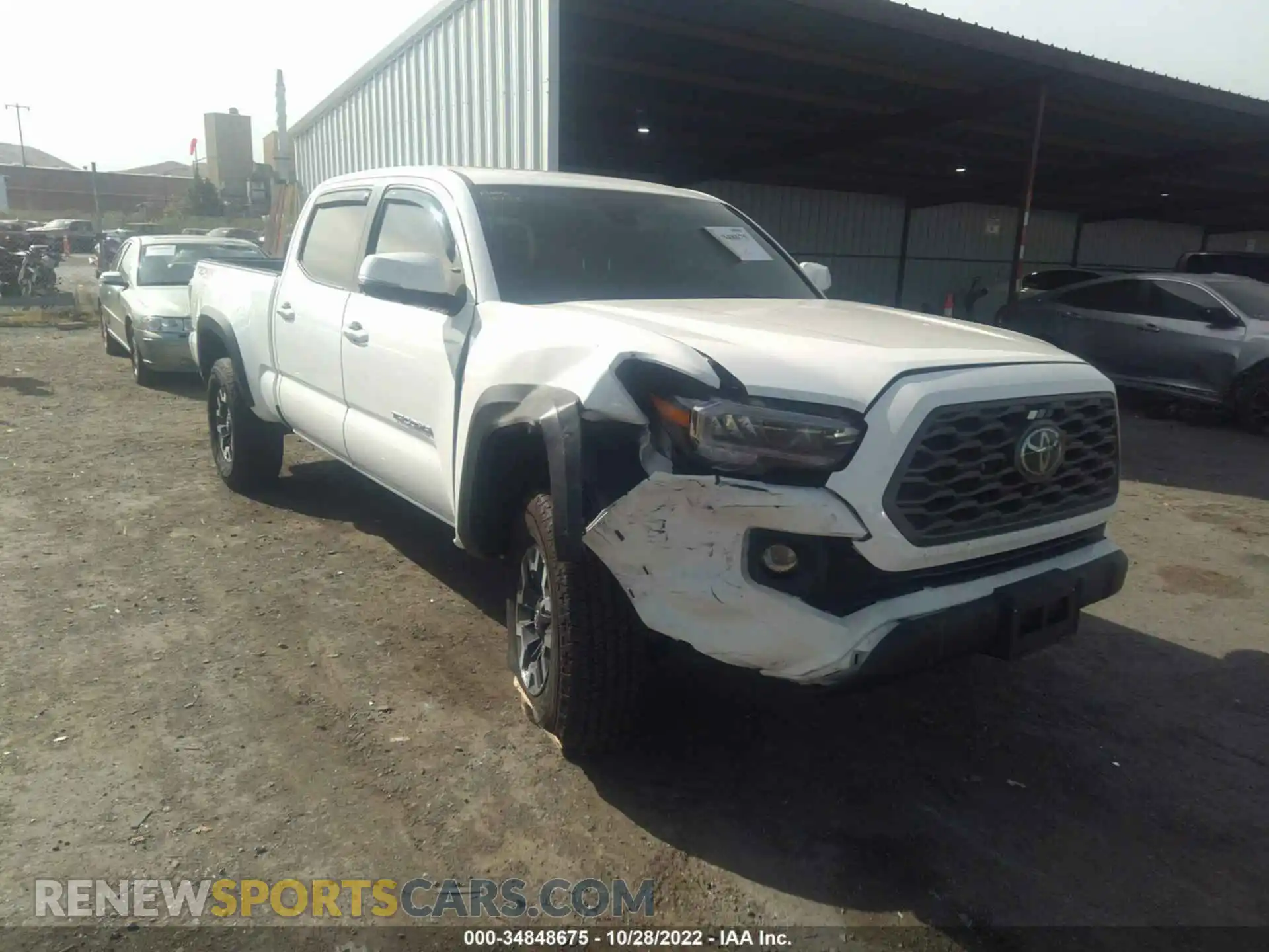 1 Фотография поврежденного автомобиля 3TMDZ5BN5MM111417 TOYOTA TACOMA 4WD 2021