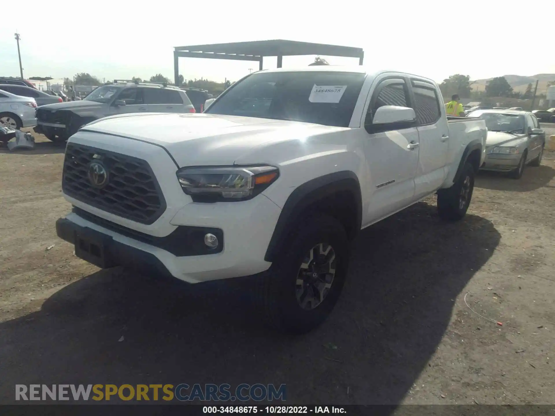 2 Фотография поврежденного автомобиля 3TMDZ5BN5MM111417 TOYOTA TACOMA 4WD 2021