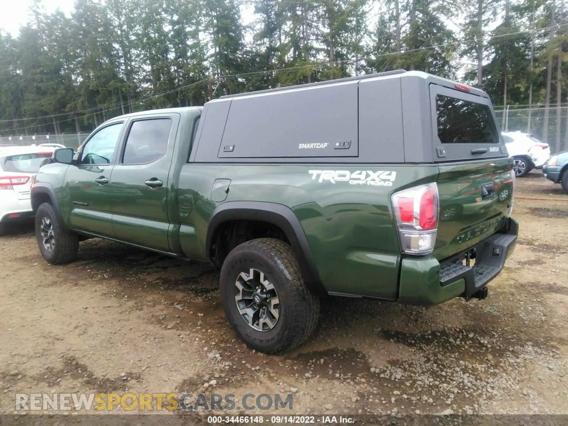3 fotografías del automóvil dañado 3TMDZ5BN7MM118059 TOYOTA TACOMA 4WD 2021