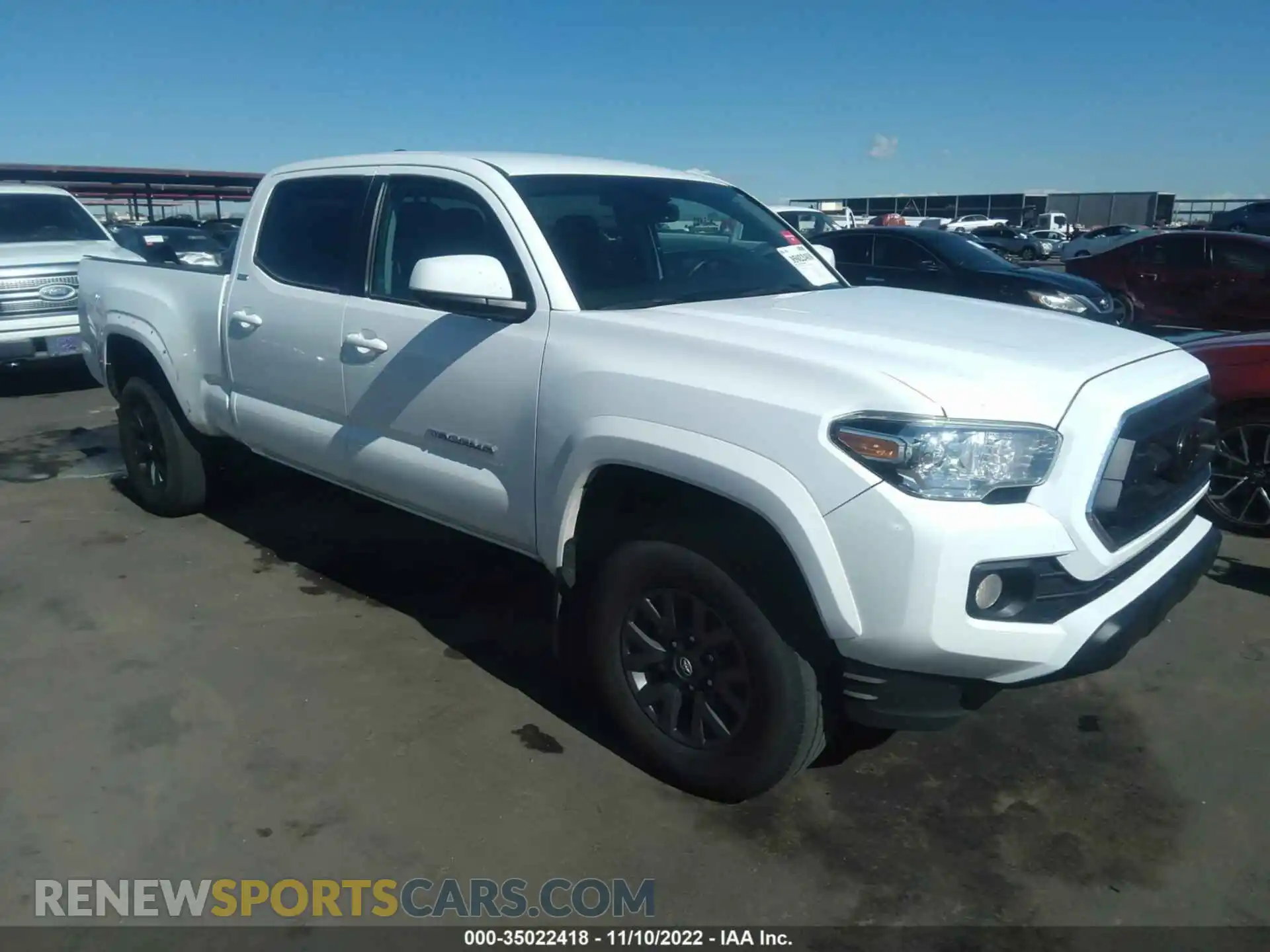 1 fotografías del automóvil dañado 3TMDZ5BN8MM107832 TOYOTA TACOMA 4WD 2021