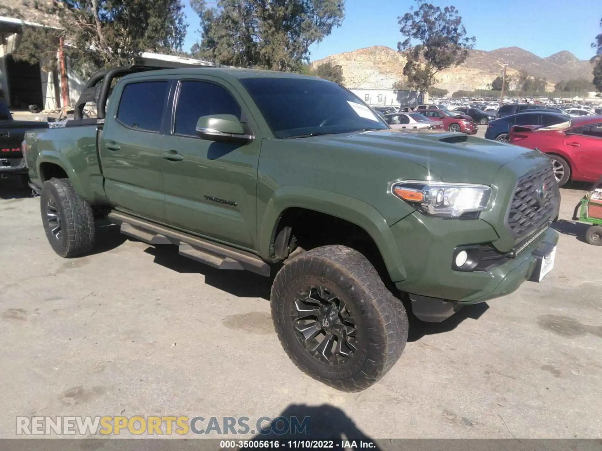 1 Фотография поврежденного автомобиля 3TMDZ5BN9MM110948 TOYOTA TACOMA 4WD 2021