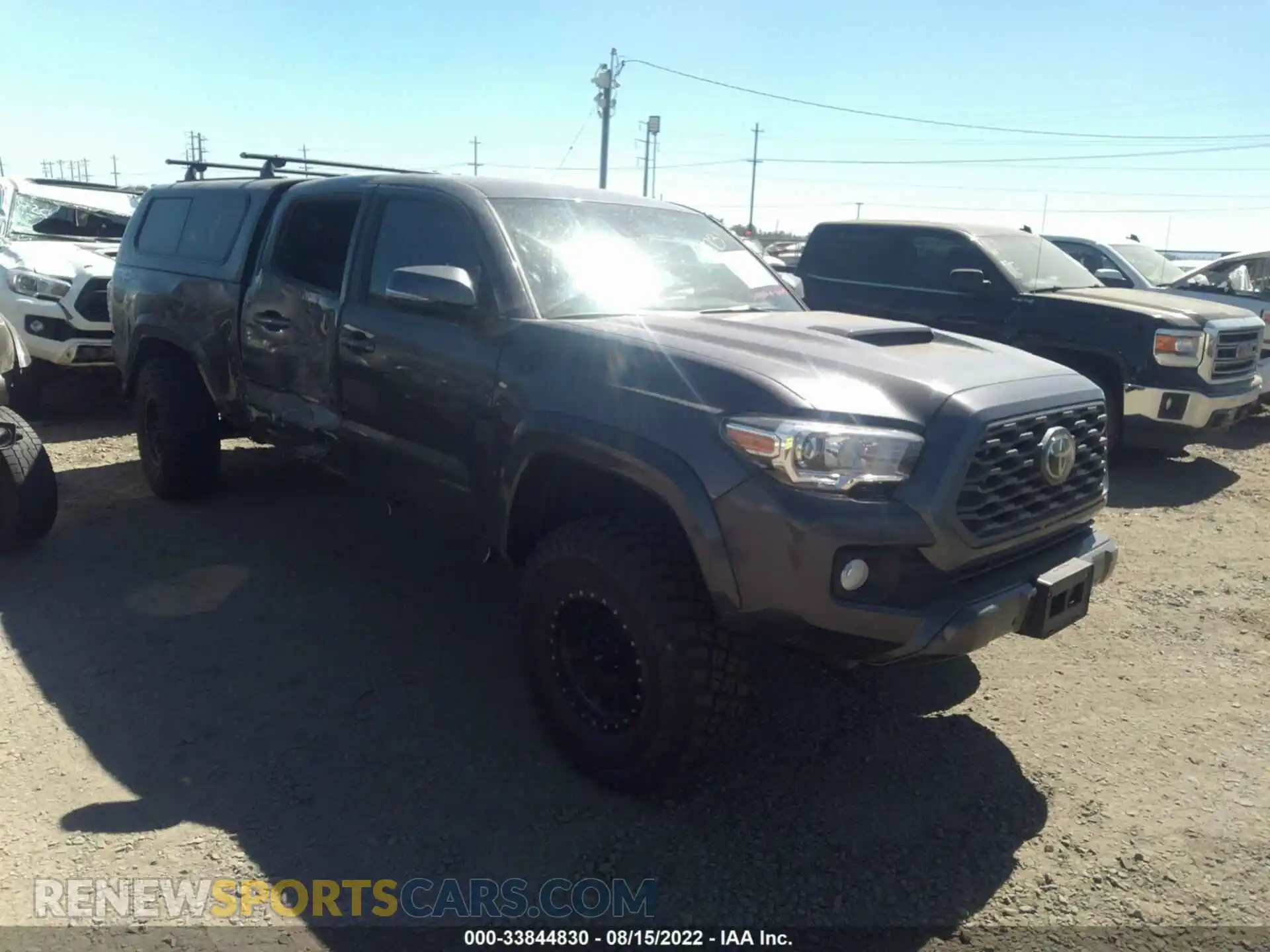 1 Фотография поврежденного автомобиля 3TMDZ5BNXMM120985 TOYOTA TACOMA 4WD 2021