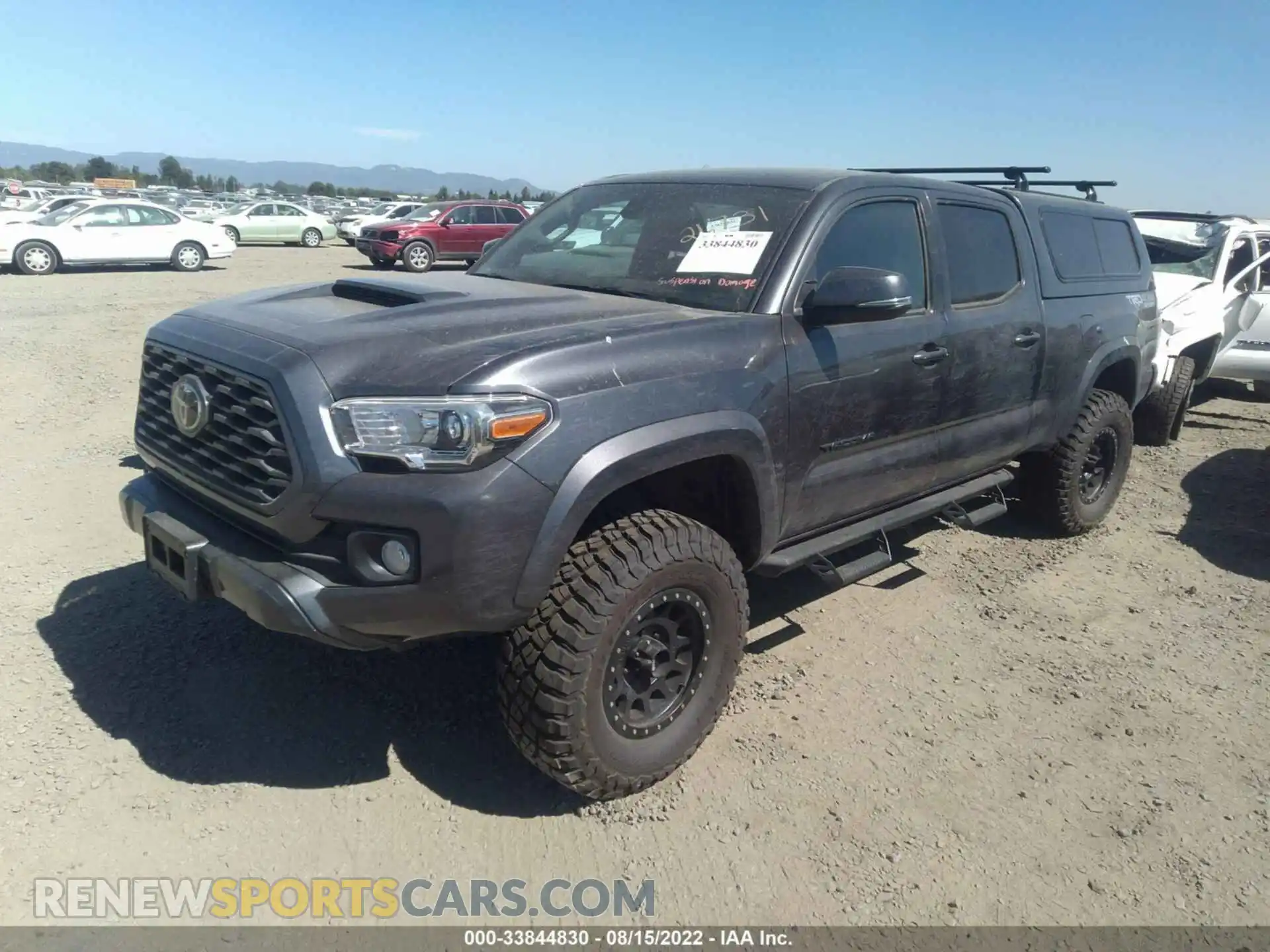 2 Фотография поврежденного автомобиля 3TMDZ5BNXMM120985 TOYOTA TACOMA 4WD 2021