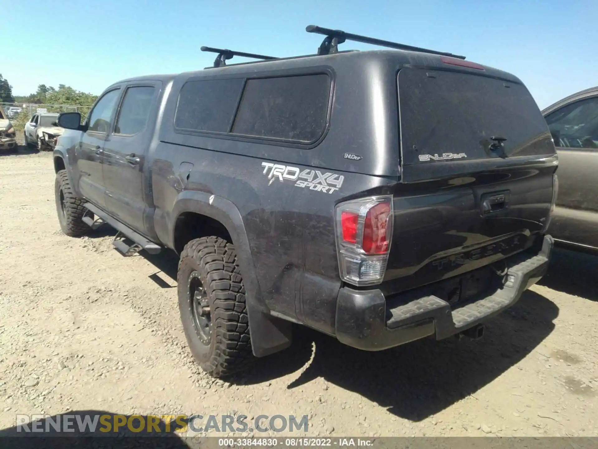 3 Фотография поврежденного автомобиля 3TMDZ5BNXMM120985 TOYOTA TACOMA 4WD 2021