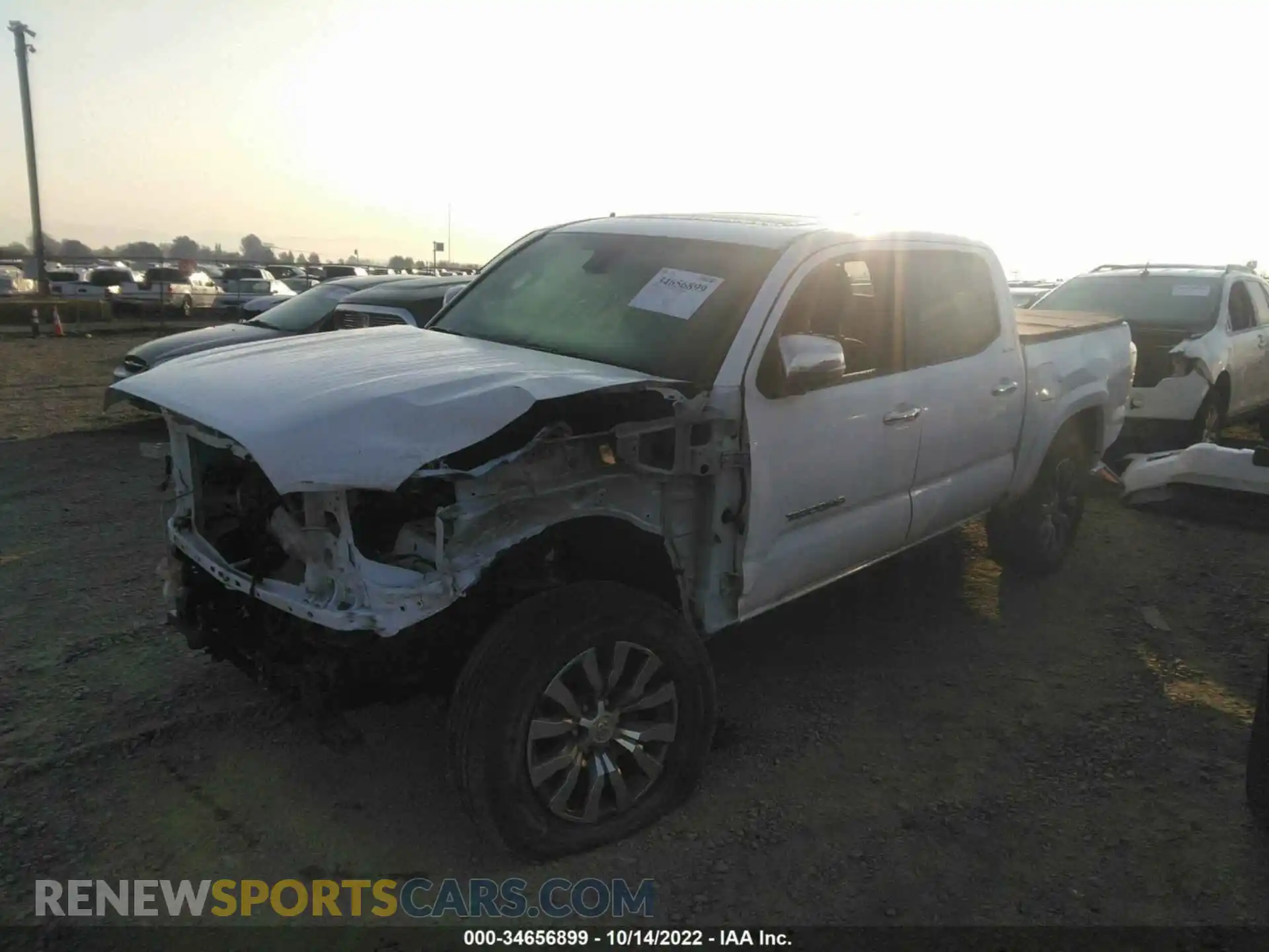 2 Фотография поврежденного автомобиля 3TMGZ5AN4MM408628 TOYOTA TACOMA 4WD 2021