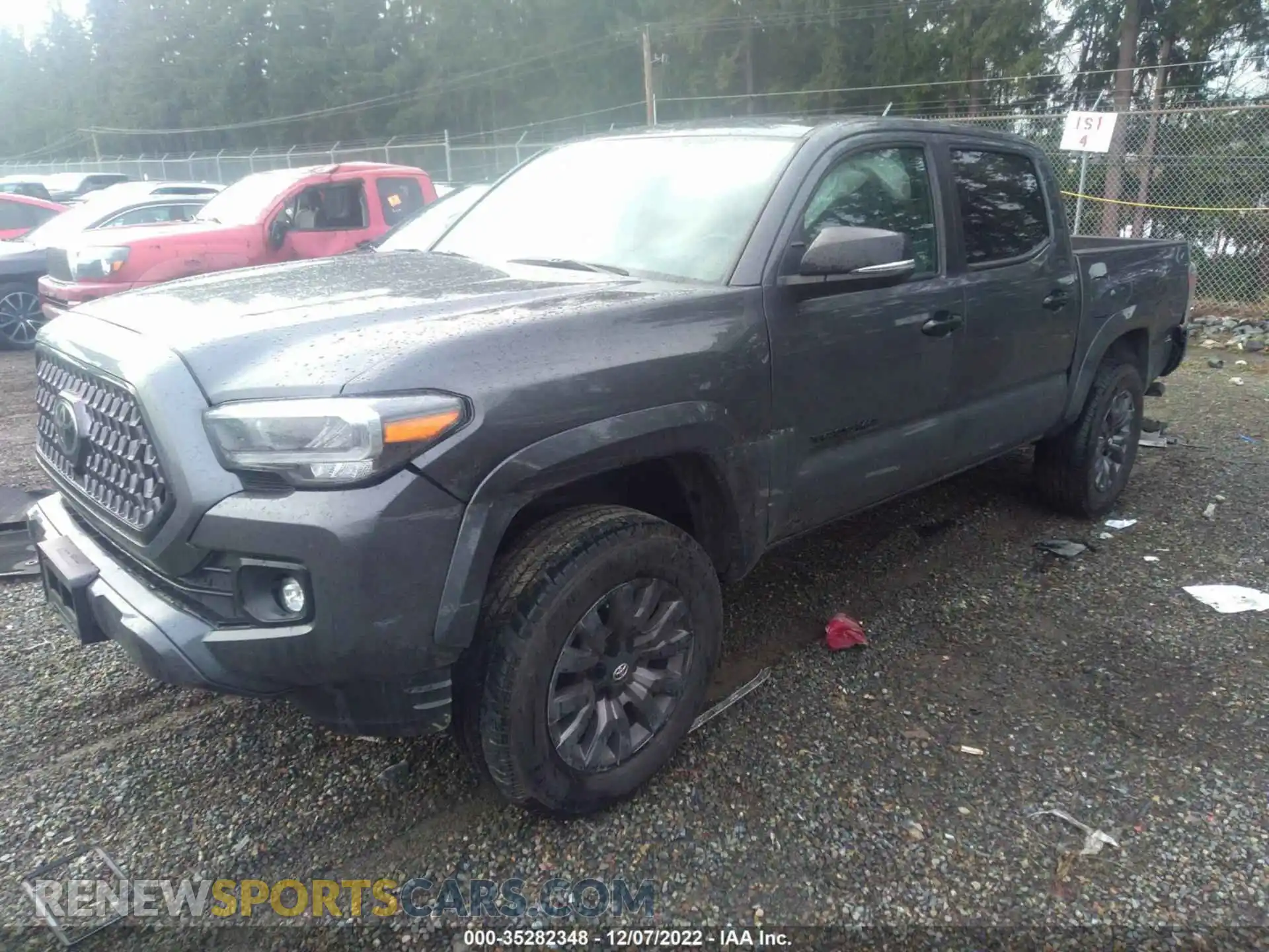 2 Фотография поврежденного автомобиля 3TMGZ5AN6MM371873 TOYOTA TACOMA 4WD 2021