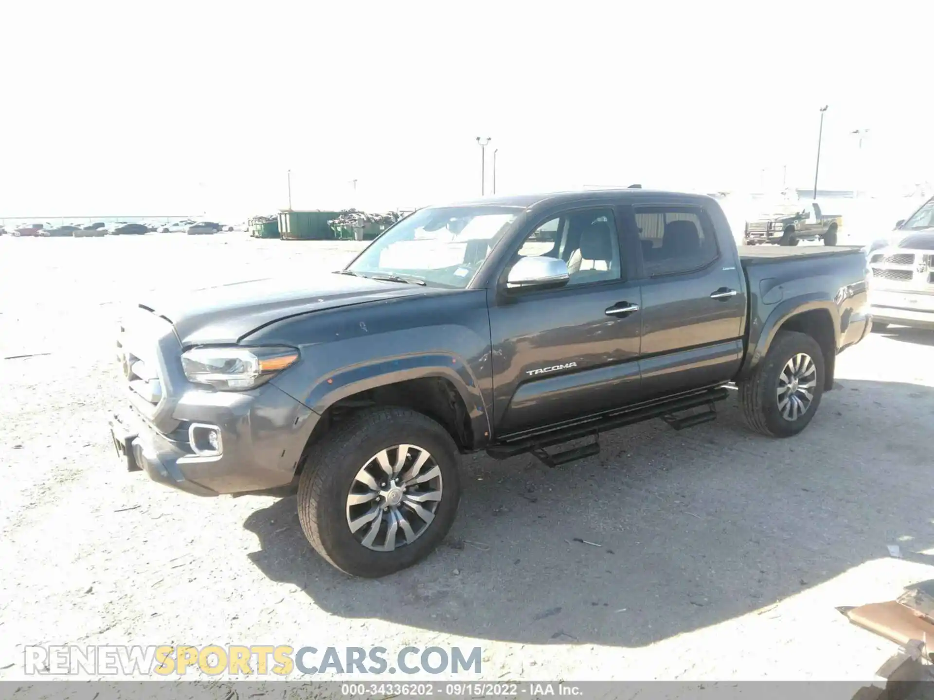 2 fotografías del automóvil dañado 3TMGZ5AN8MM388822 TOYOTA TACOMA 4WD 2021
