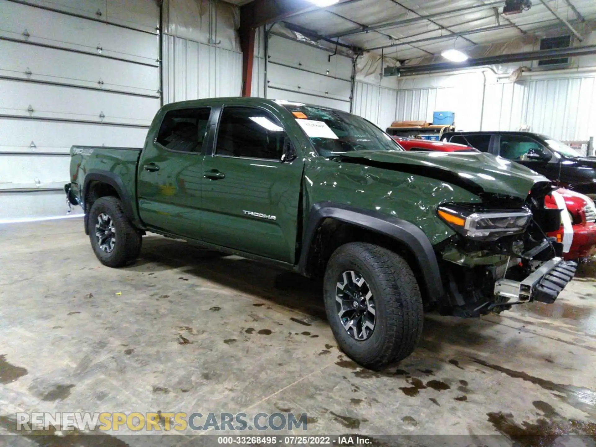 1 Фотография поврежденного автомобиля 3TYCZ5AN0MT051239 TOYOTA TACOMA 4WD 2021