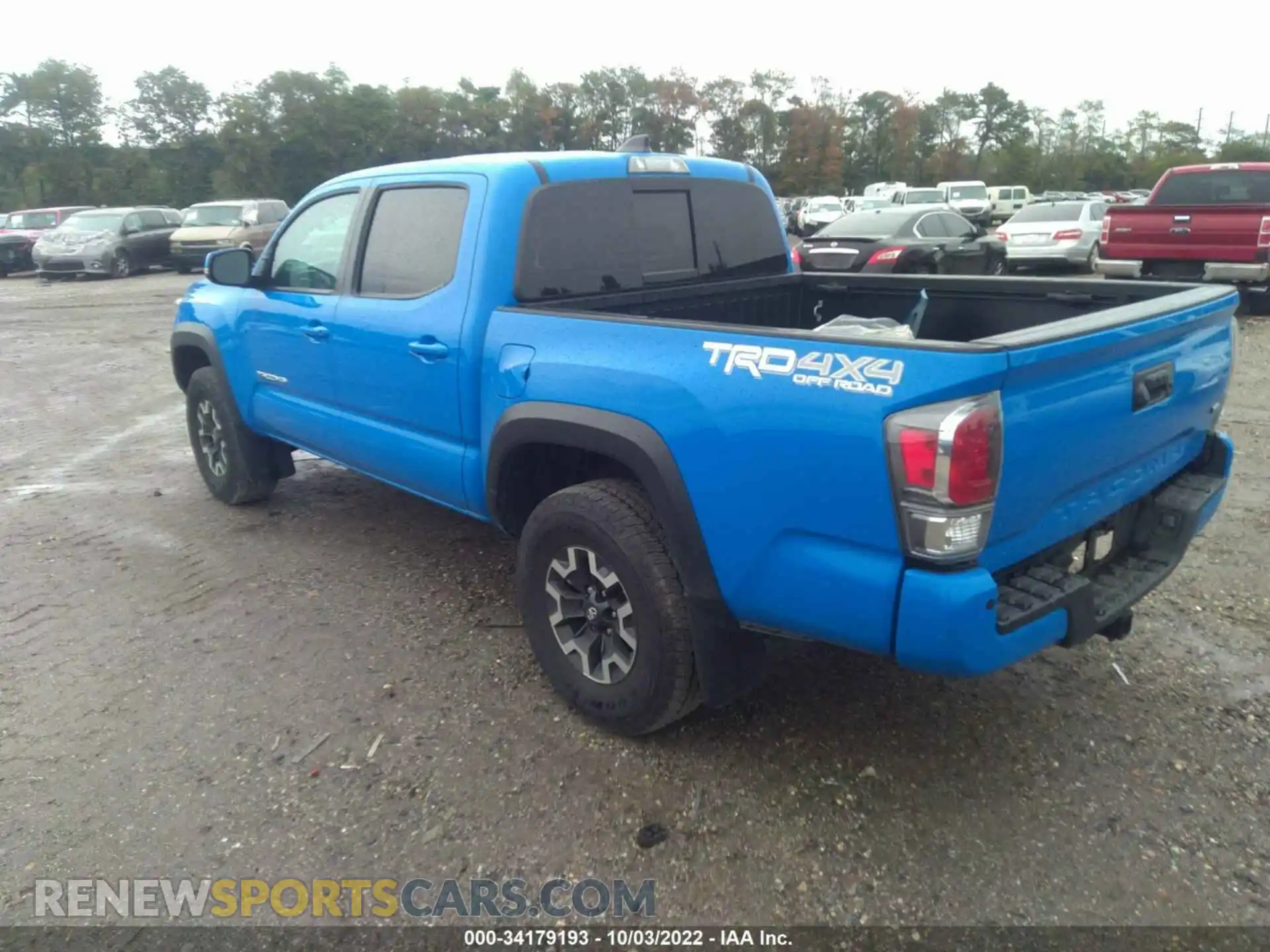 3 fotografías del automóvil dañado 3TYCZ5AN1MT020985 TOYOTA TACOMA 4WD 2021