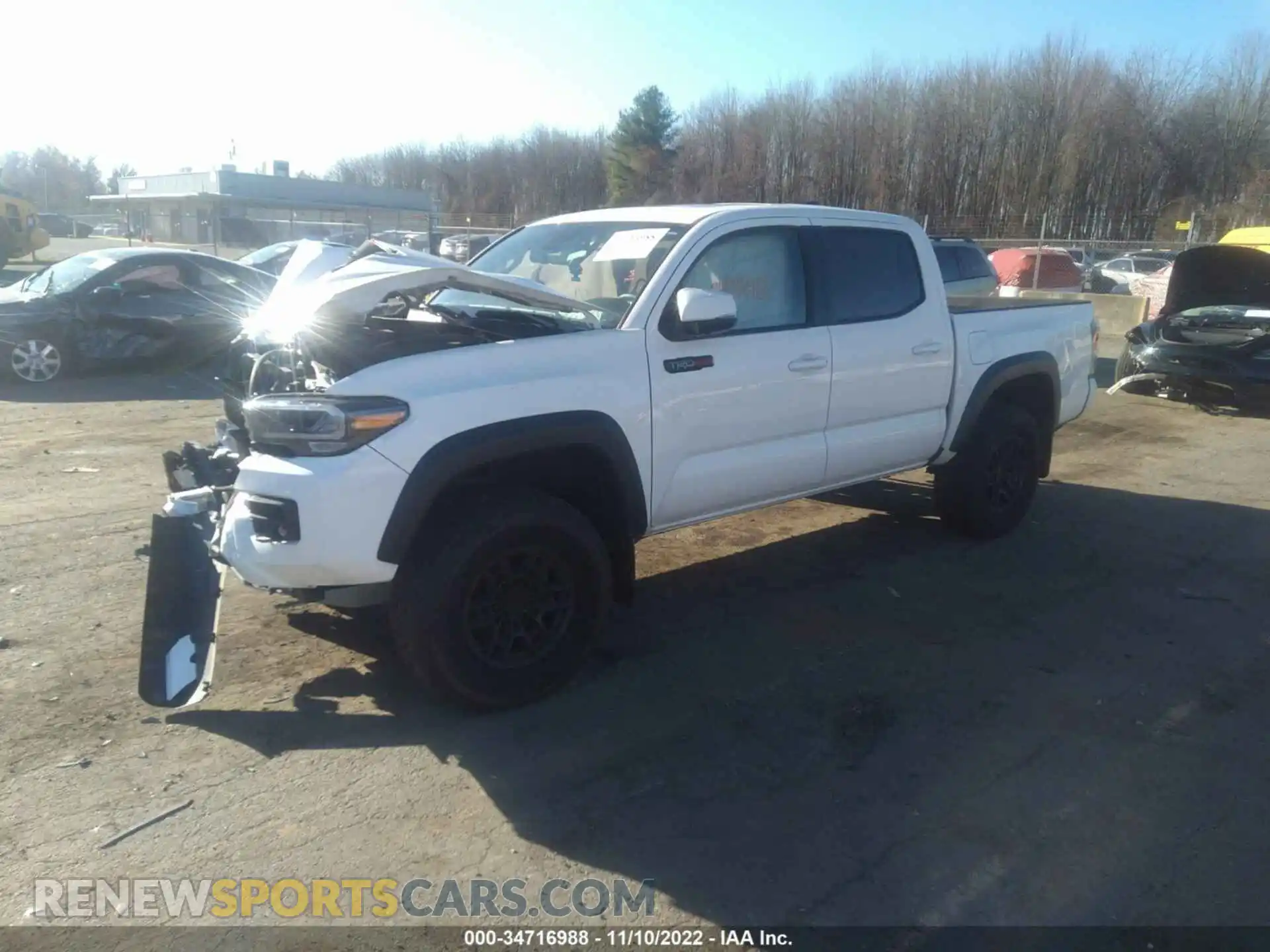 2 Фотография поврежденного автомобиля 3TYCZ5AN3MT039148 TOYOTA TACOMA 4WD 2021