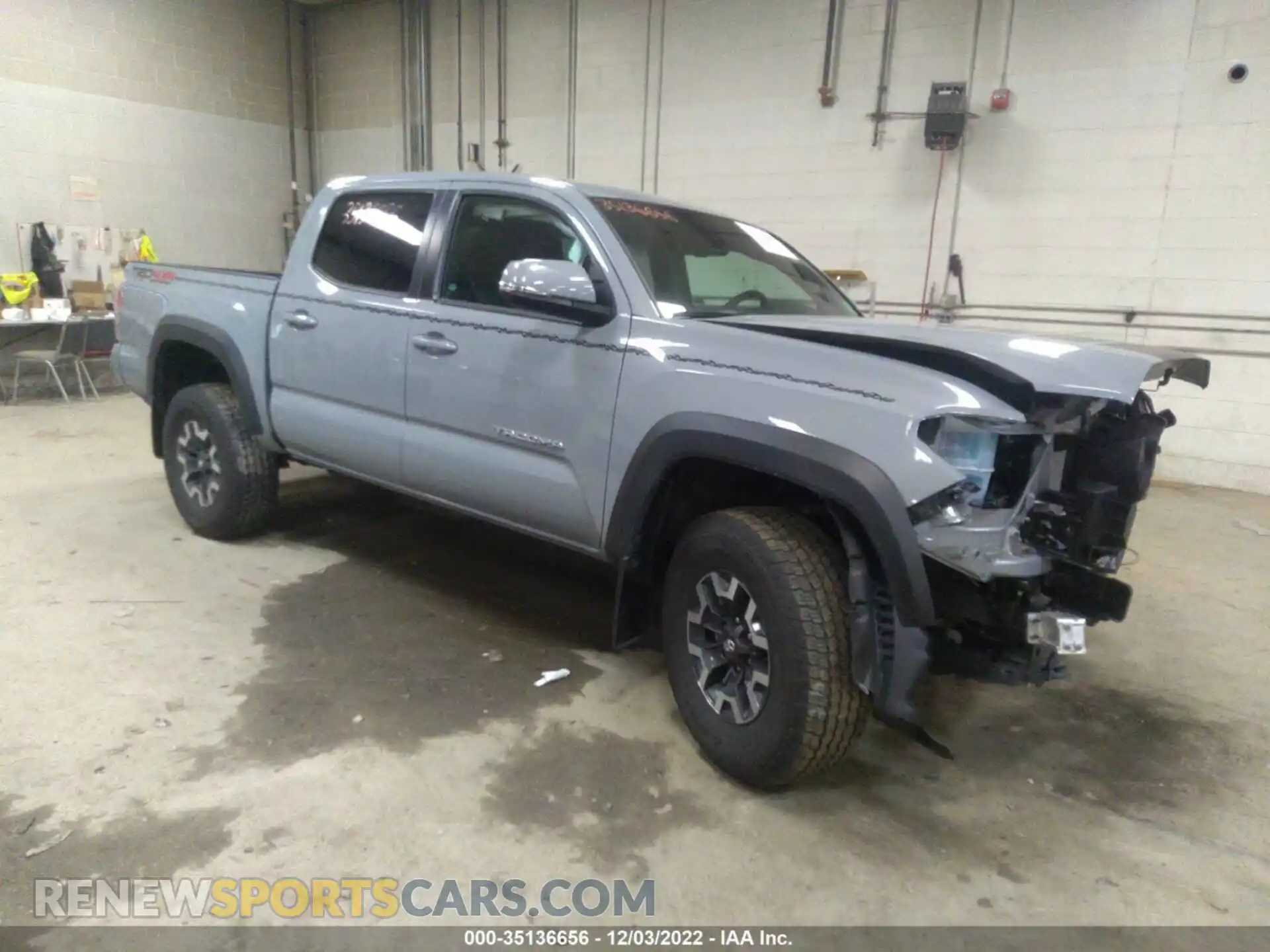 1 fotografías del automóvil dañado 3TYCZ5AN9MT037288 TOYOTA TACOMA 4WD 2021