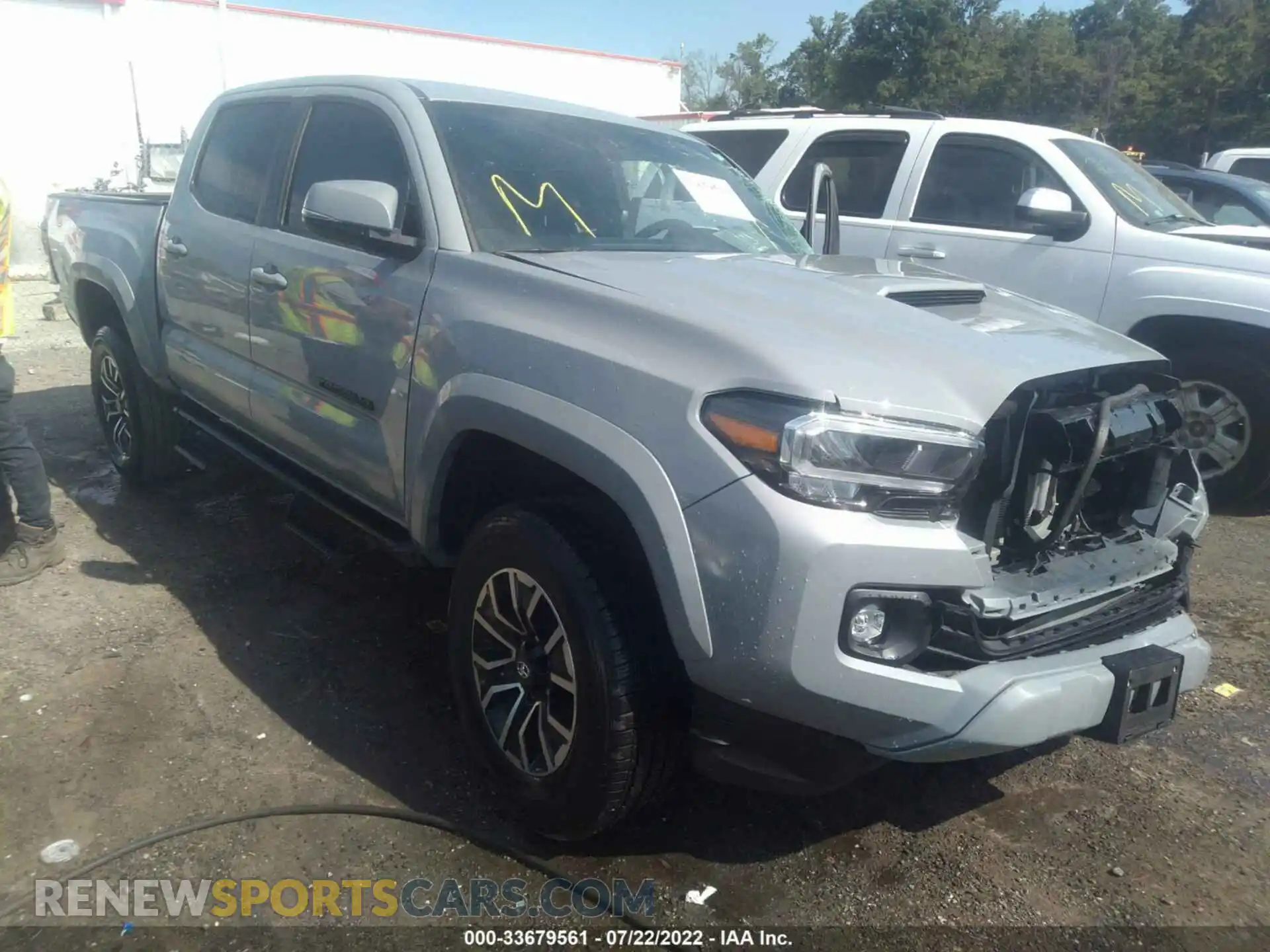 1 Фотография поврежденного автомобиля 3TYCZ5ANXMT039986 TOYOTA TACOMA 4WD 2021