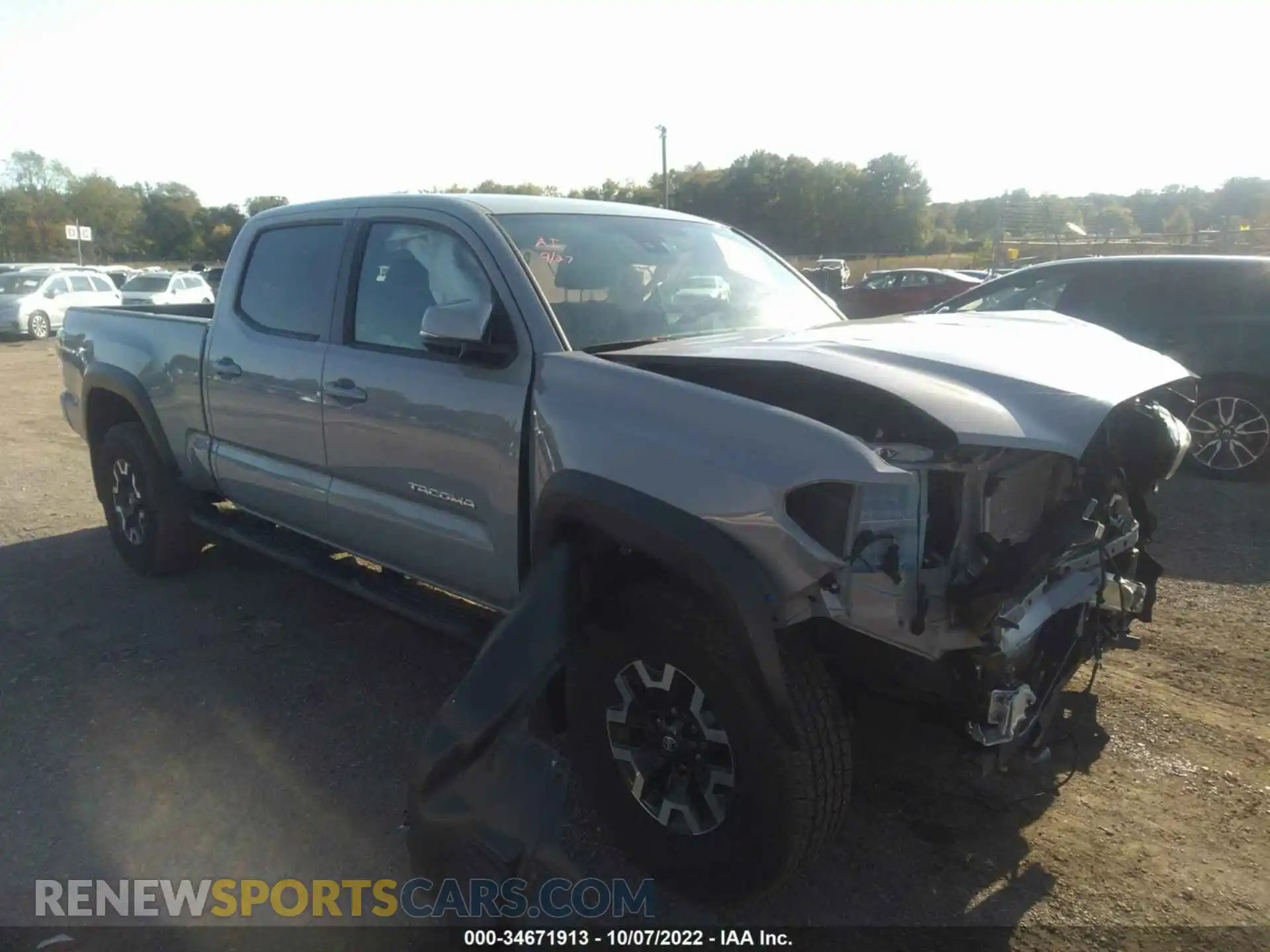 1 Фотография поврежденного автомобиля 3TYDZ5BN1MT002313 TOYOTA TACOMA 4WD 2021