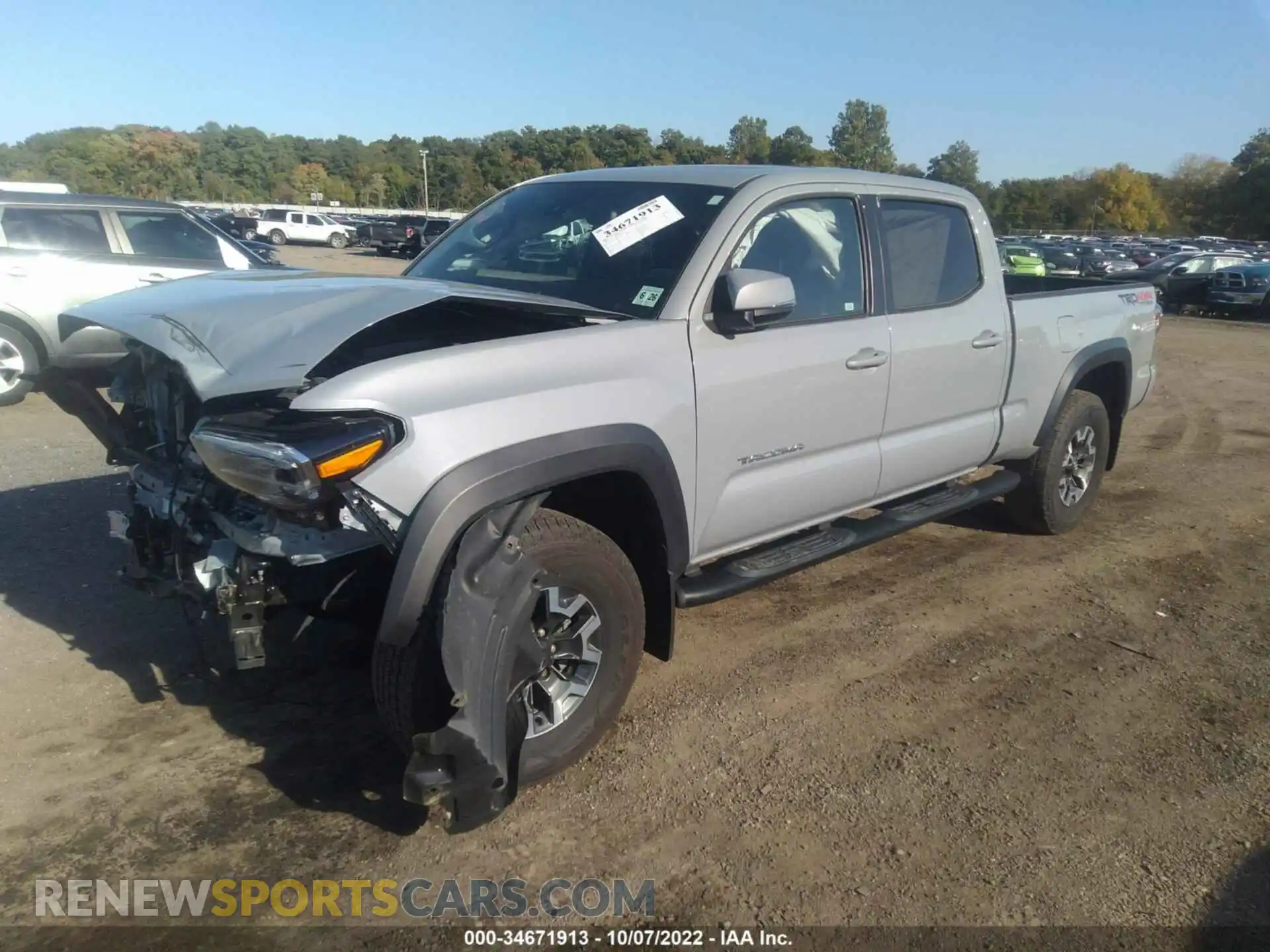 2 Фотография поврежденного автомобиля 3TYDZ5BN1MT002313 TOYOTA TACOMA 4WD 2021