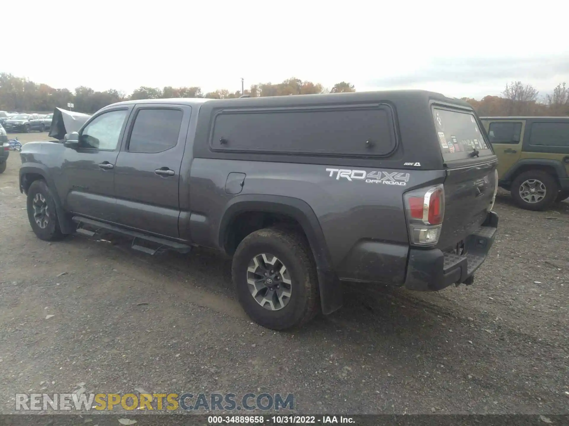 3 fotografías del automóvil dañado 3TYDZ5BN3MT002314 TOYOTA TACOMA 4WD 2021
