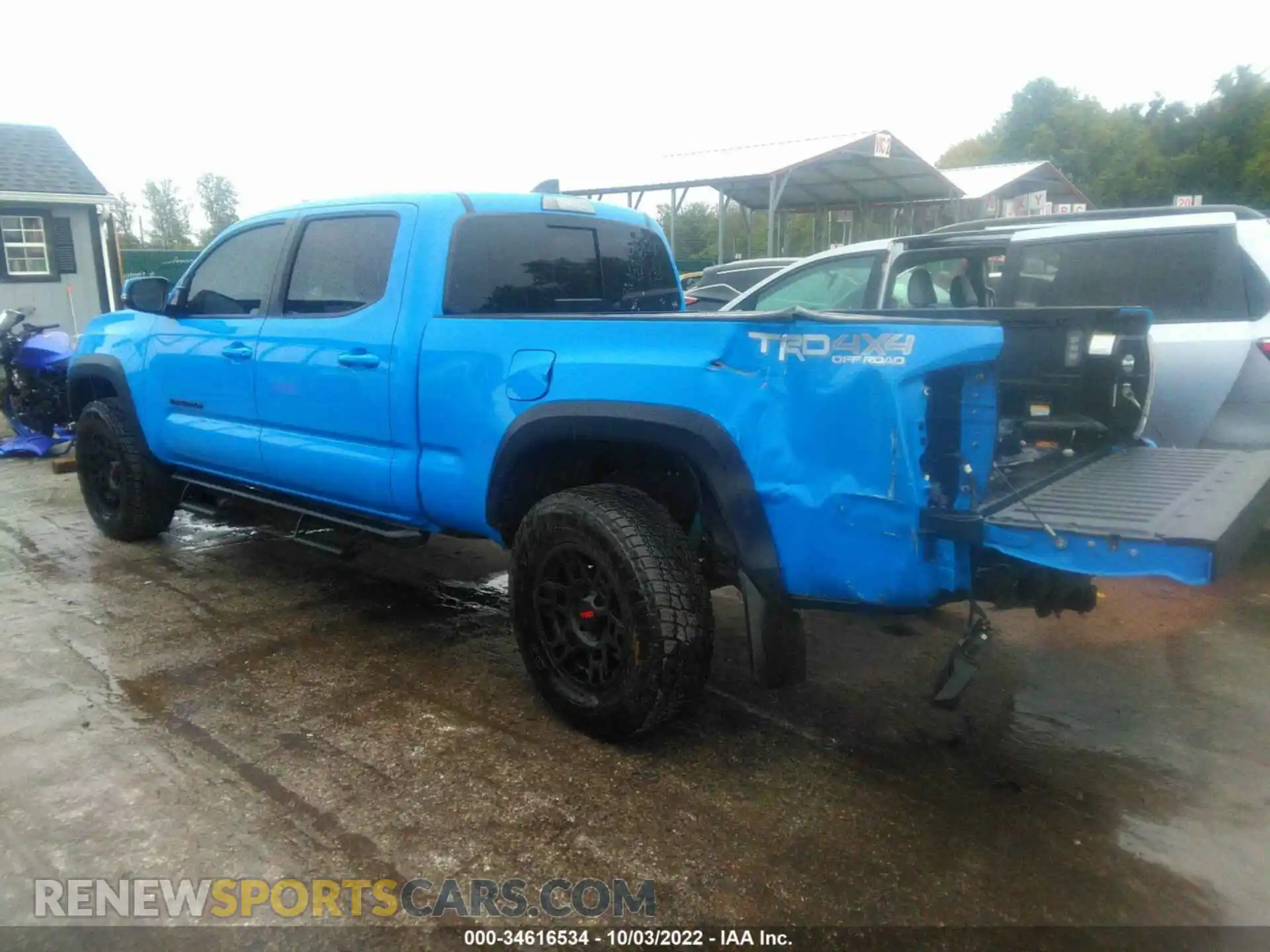 3 Фотография поврежденного автомобиля 3TYDZ5BN3MT004015 TOYOTA TACOMA 4WD 2021