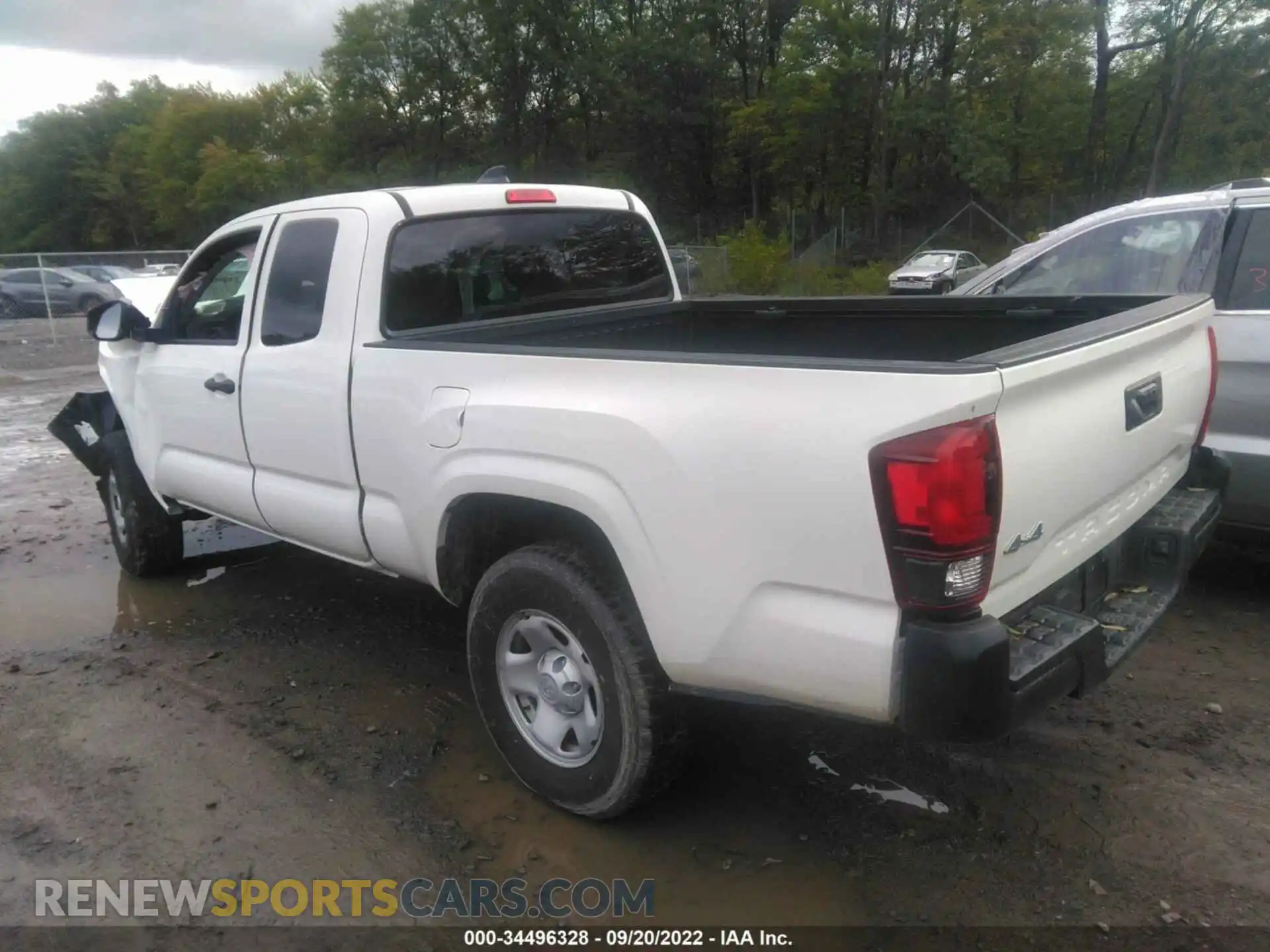 3 Фотография поврежденного автомобиля 3TYSX5EN7MT003846 TOYOTA TACOMA 4WD 2021