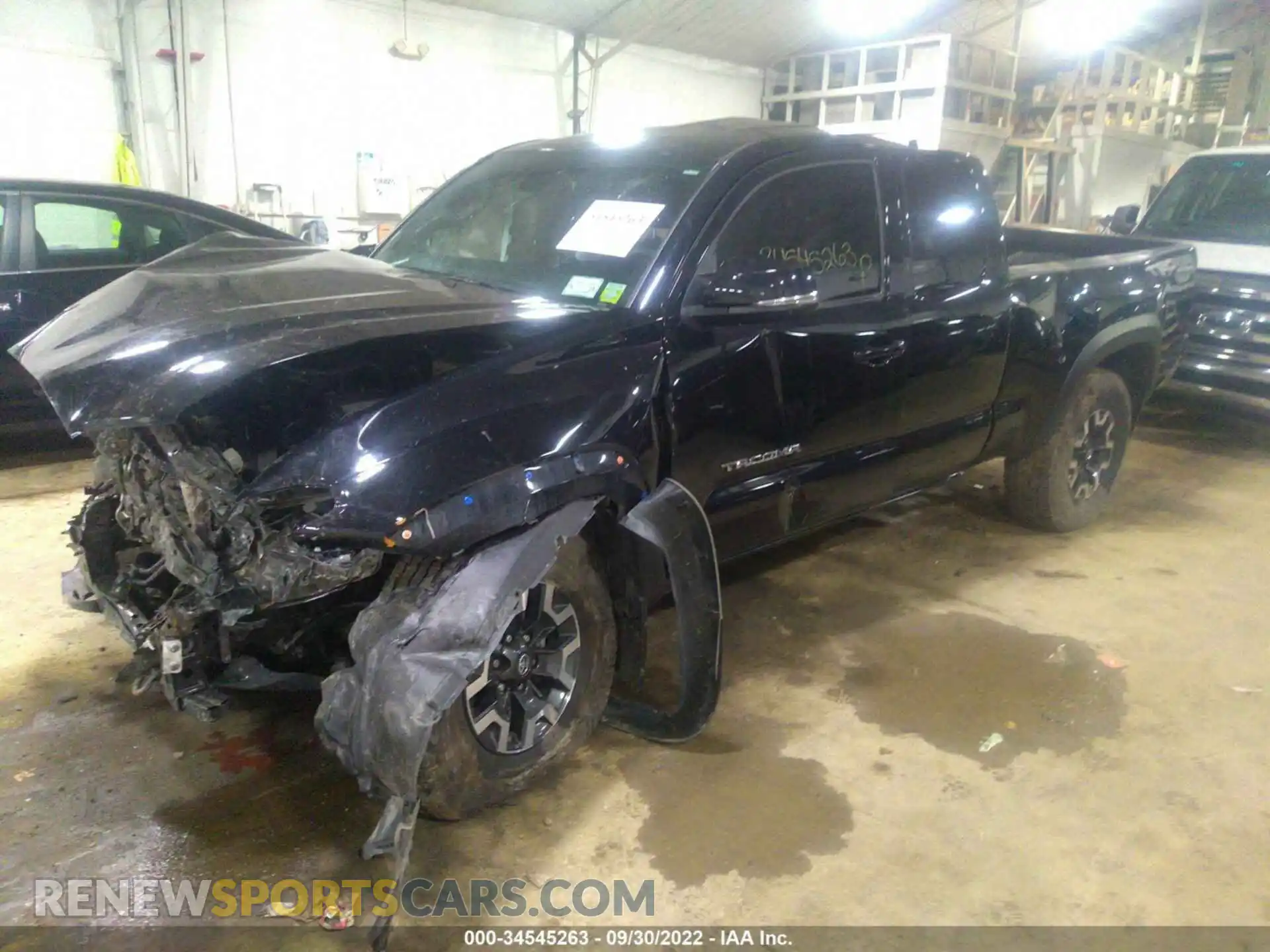 2 Фотография поврежденного автомобиля 3TYSZ5AN0MT016731 TOYOTA TACOMA 4WD 2021