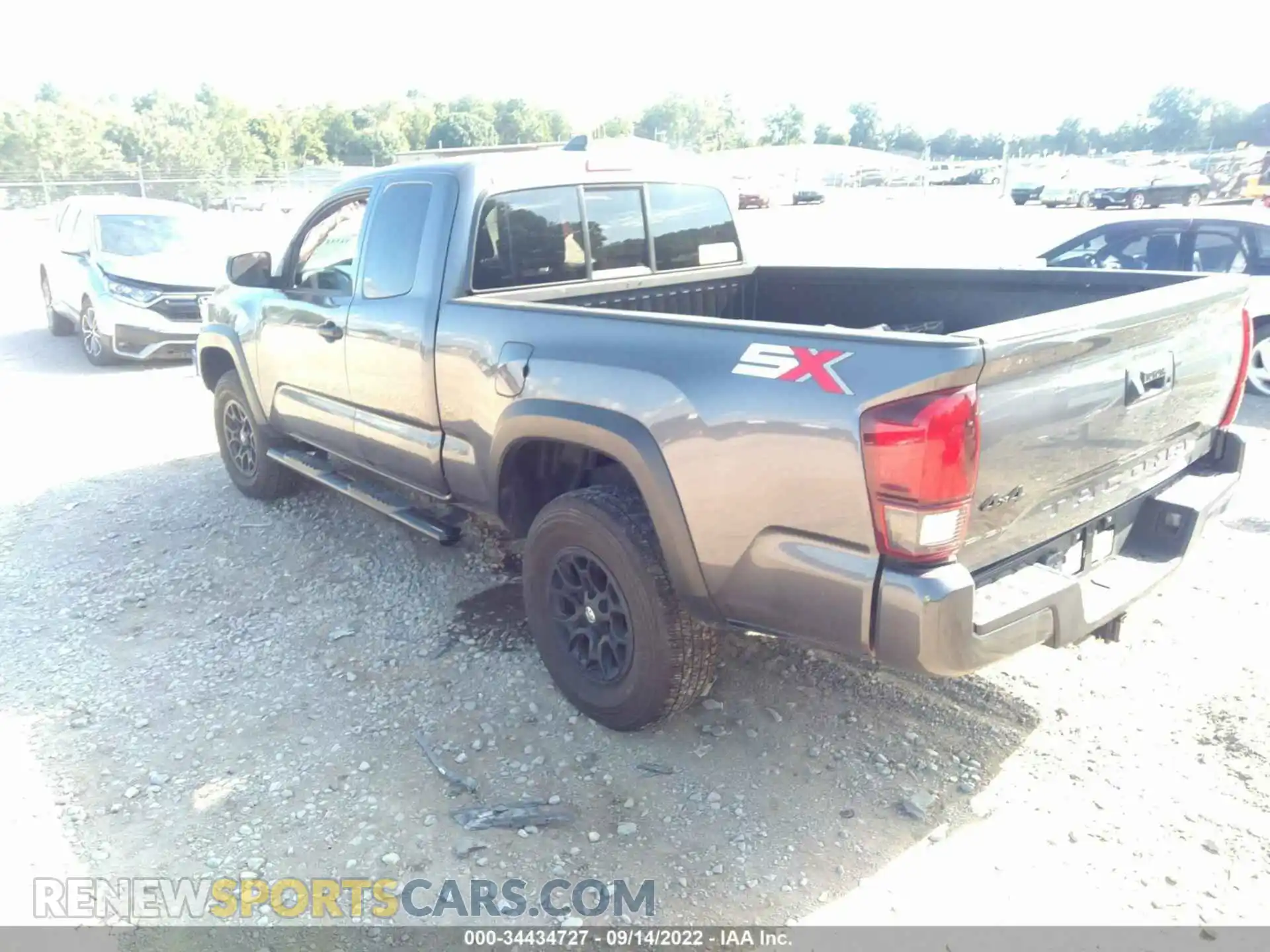 3 fotografías del automóvil dañado 3TYSZ5AN5MT009550 TOYOTA TACOMA 4WD 2021