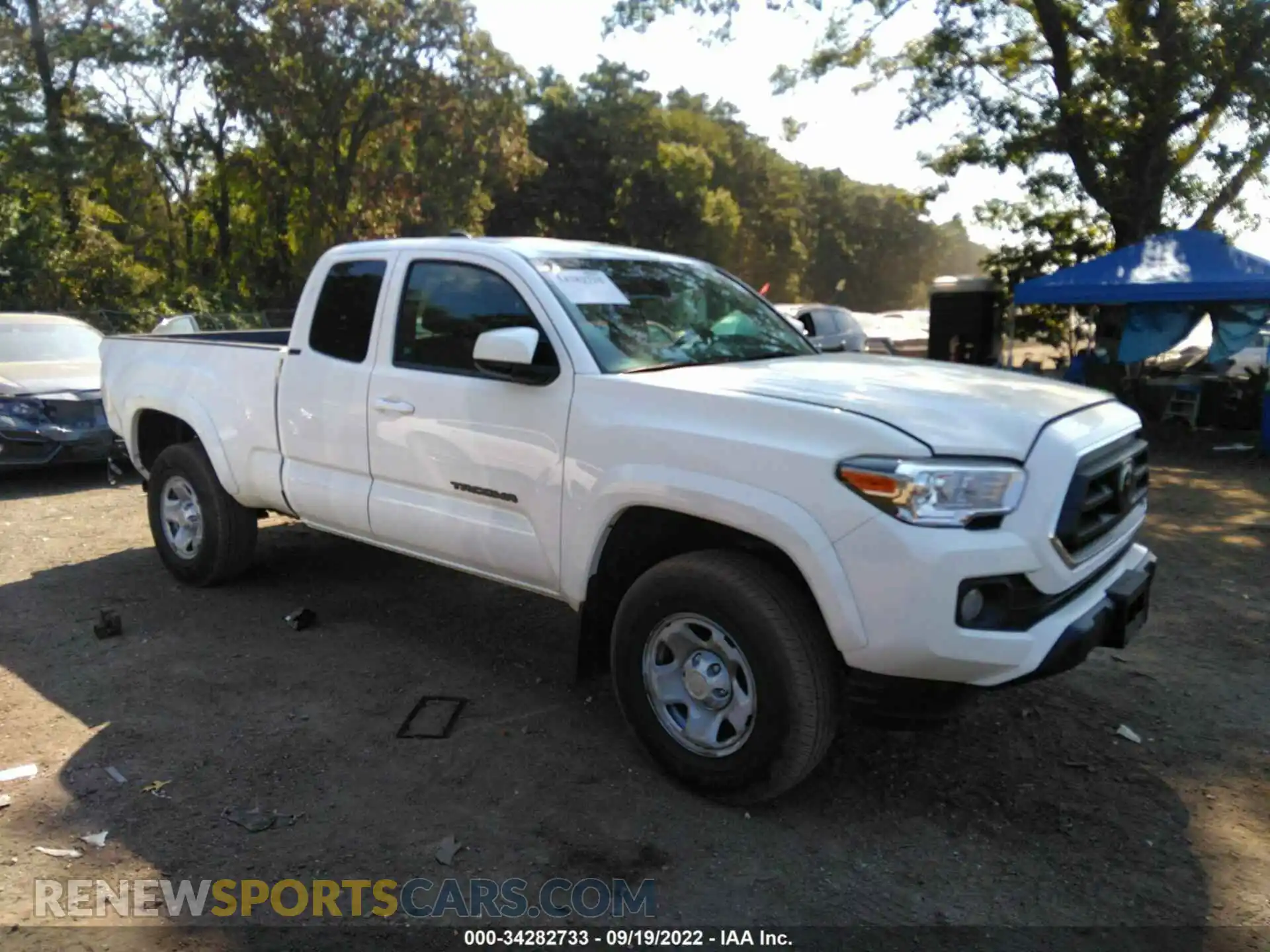 1 Фотография поврежденного автомобиля 3TYSZ5AN8MT014208 TOYOTA TACOMA 4WD 2021