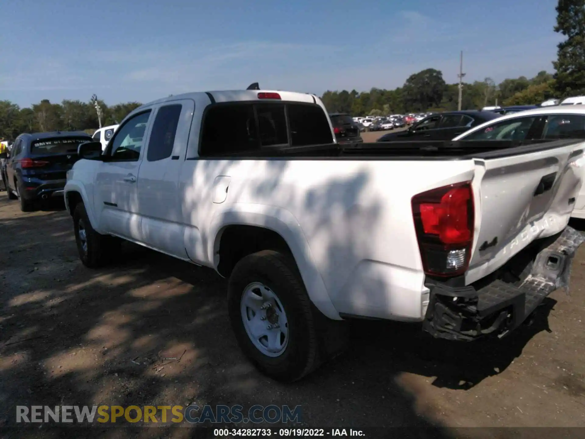 3 Фотография поврежденного автомобиля 3TYSZ5AN8MT014208 TOYOTA TACOMA 4WD 2021