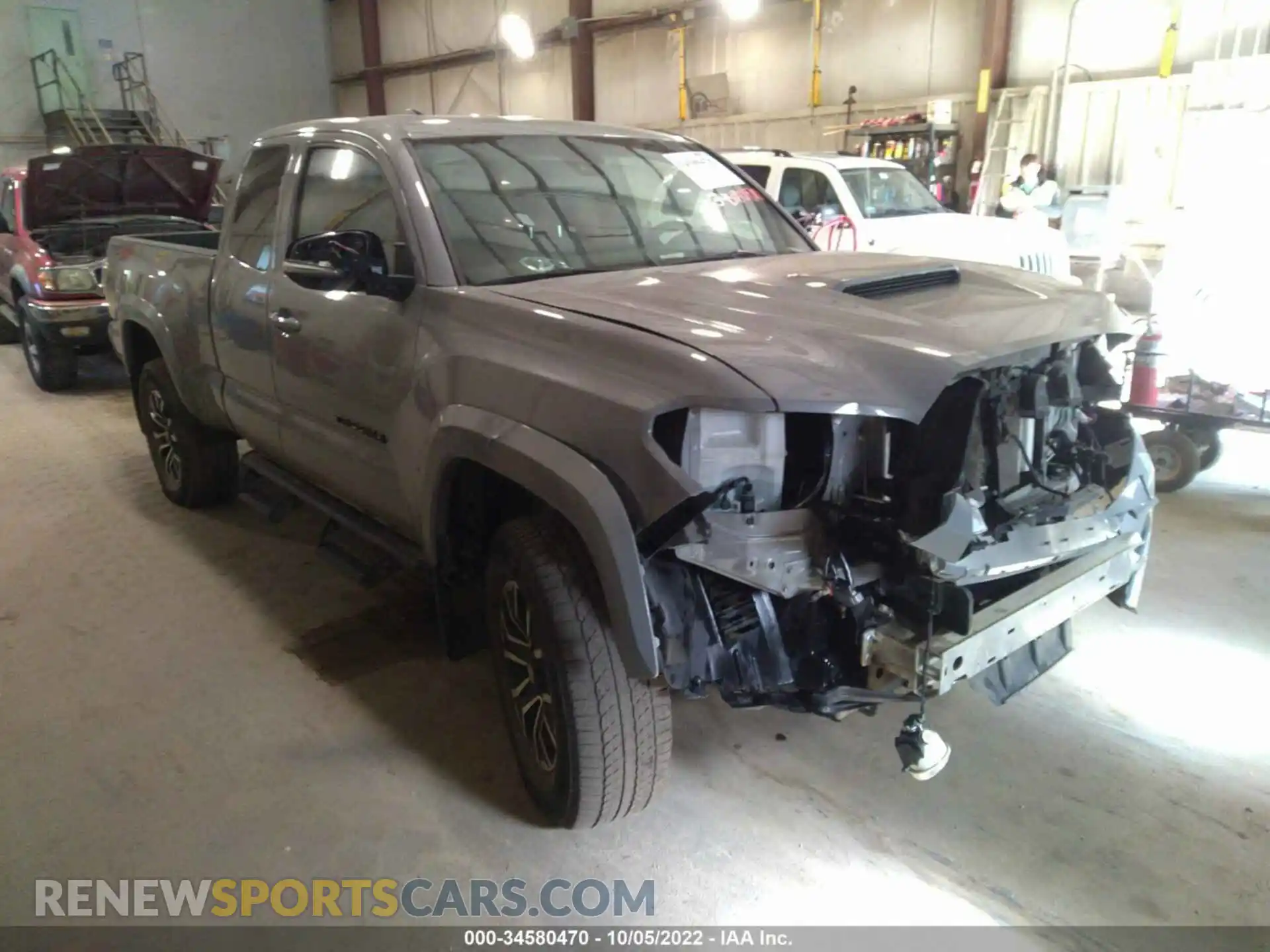 1 fotografías del automóvil dañado 3TYSZ5AN9MT025413 TOYOTA TACOMA 4WD 2021