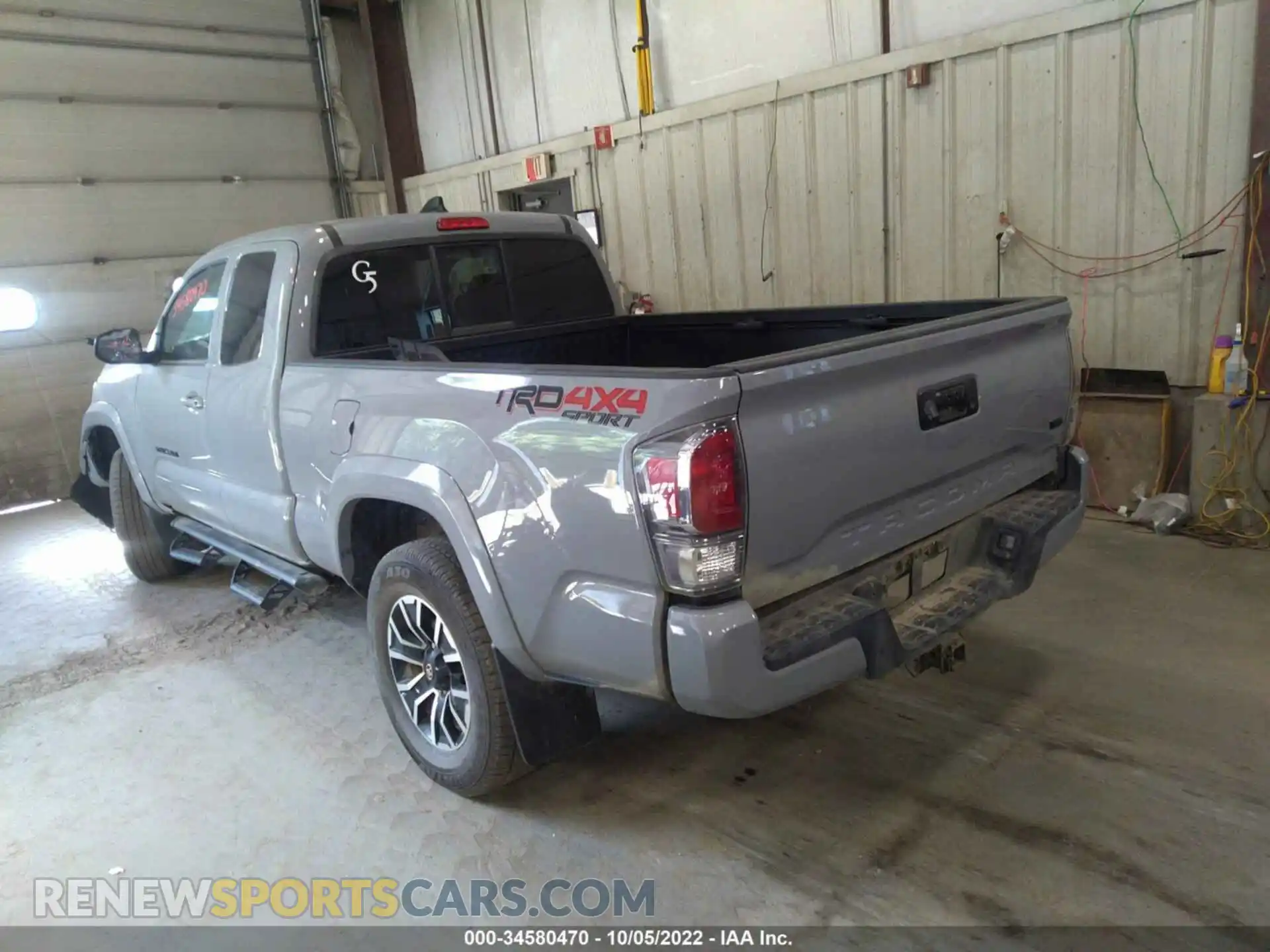 3 fotografías del automóvil dañado 3TYSZ5AN9MT025413 TOYOTA TACOMA 4WD 2021