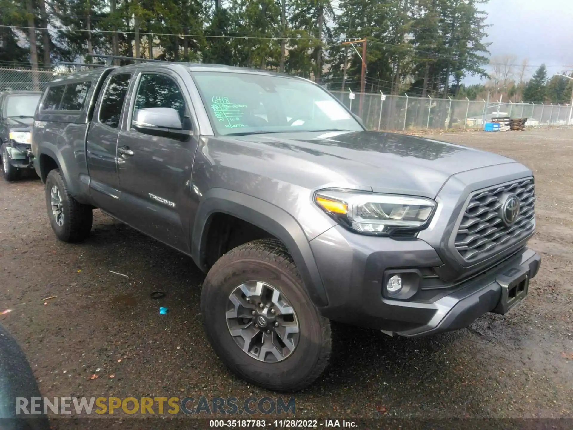 1 fotografías del automóvil dañado 3TYSZ5AN9MT051459 TOYOTA TACOMA 4WD 2021