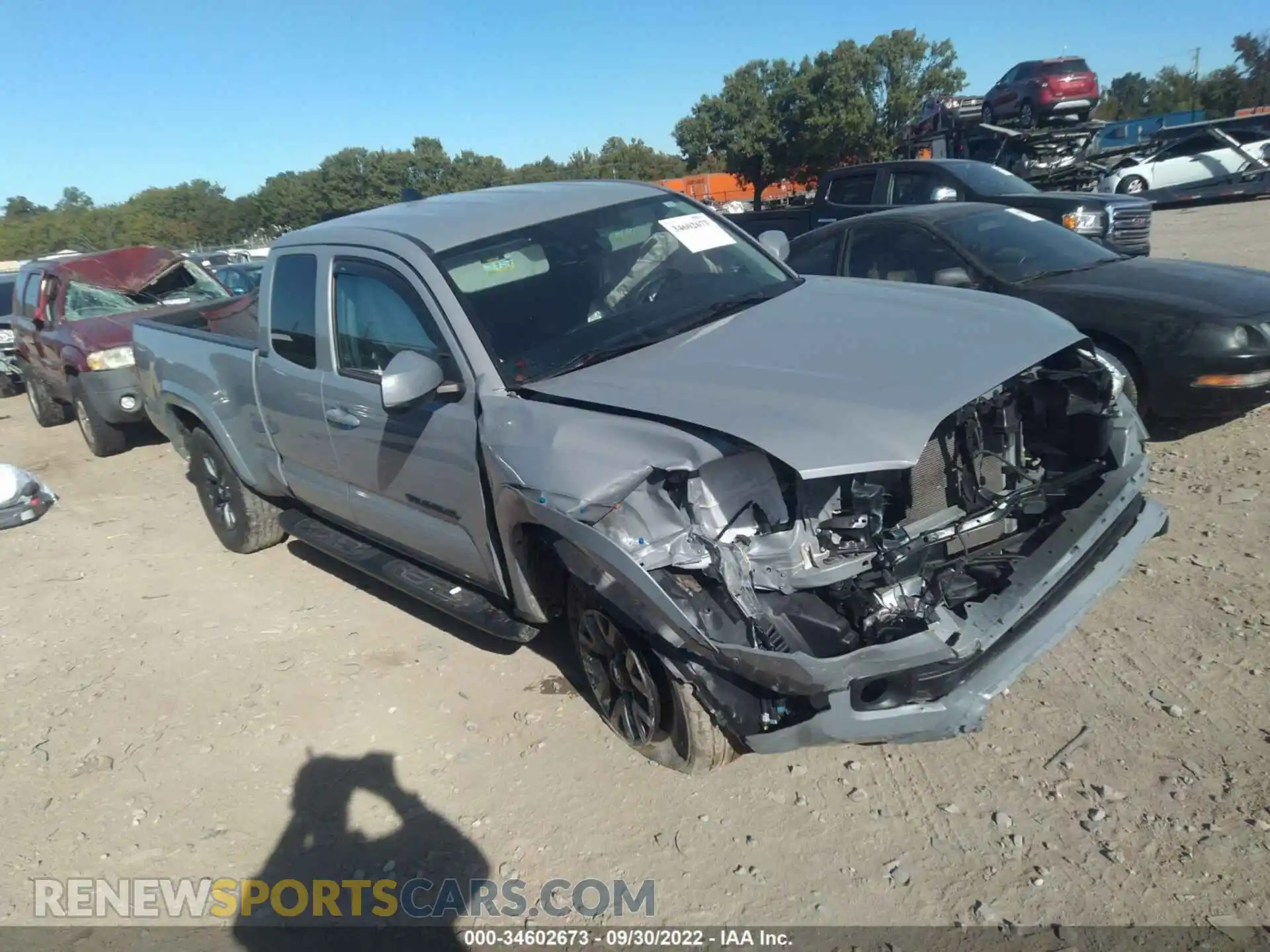 1 Фотография поврежденного автомобиля 3TYSZ5ANXMT022696 TOYOTA TACOMA 4WD 2021