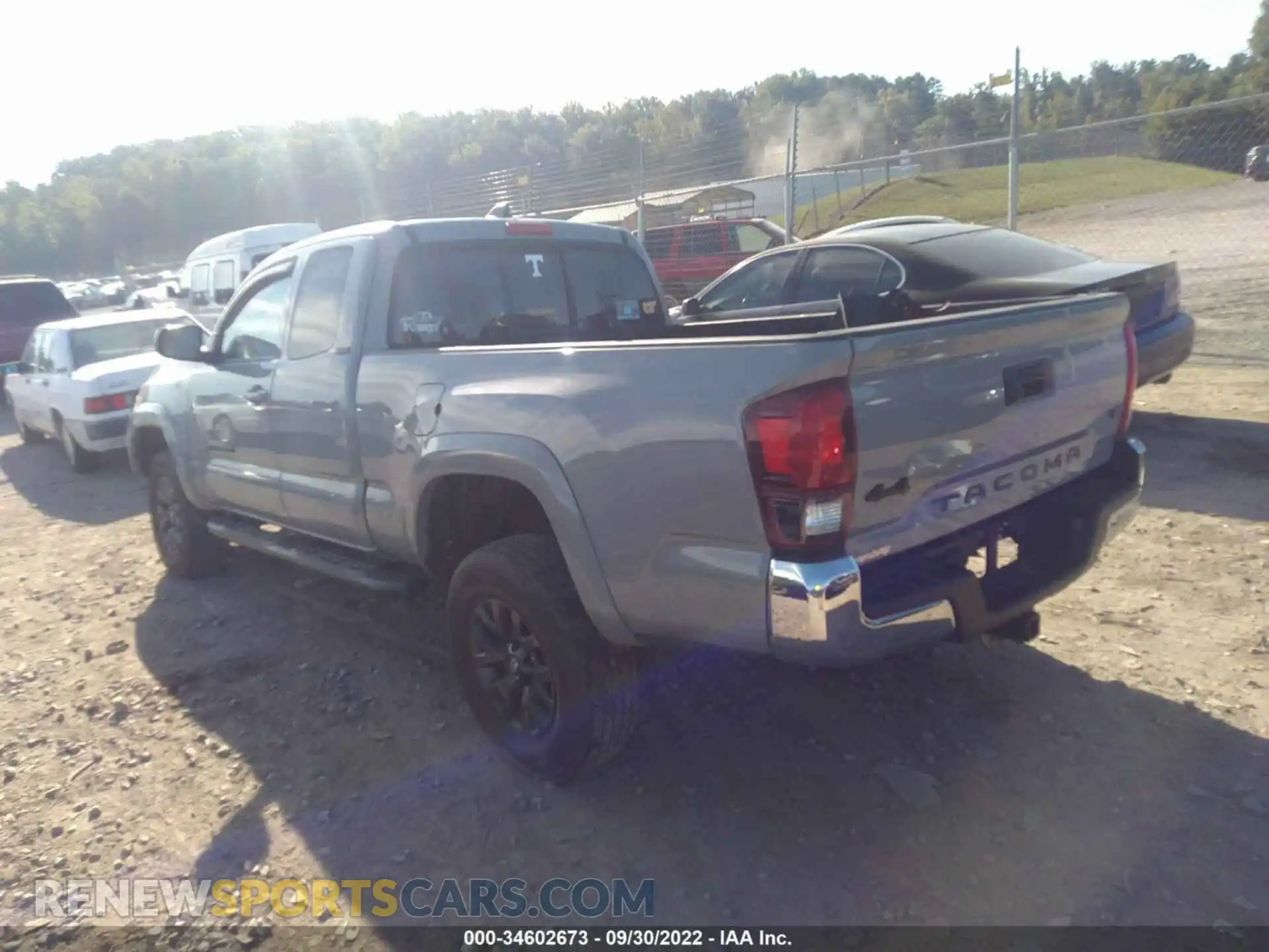 3 Фотография поврежденного автомобиля 3TYSZ5ANXMT022696 TOYOTA TACOMA 4WD 2021
