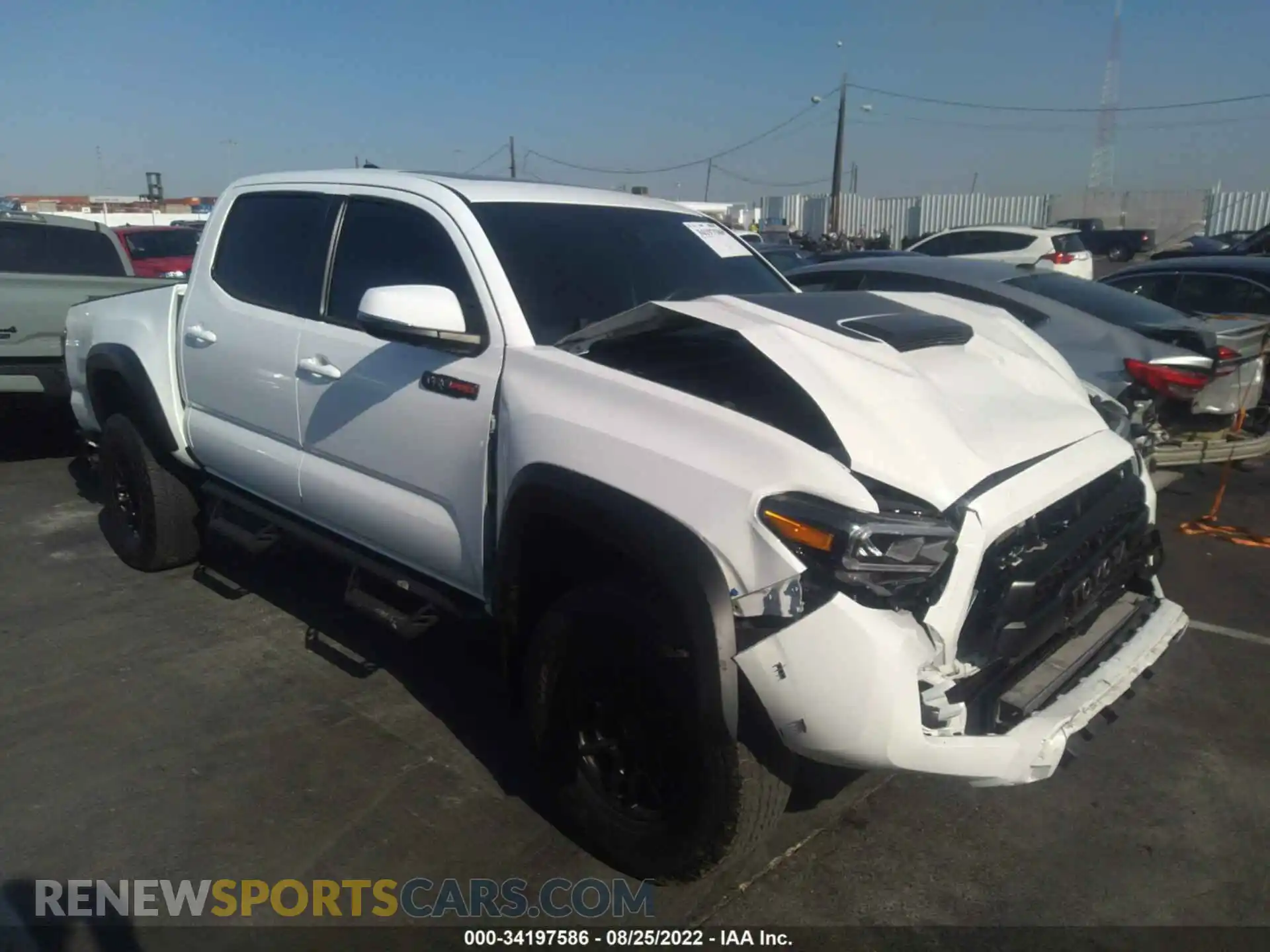 1 fotografías del automóvil dañado 5TFCZ5AN0MX253679 TOYOTA TACOMA 4WD 2021