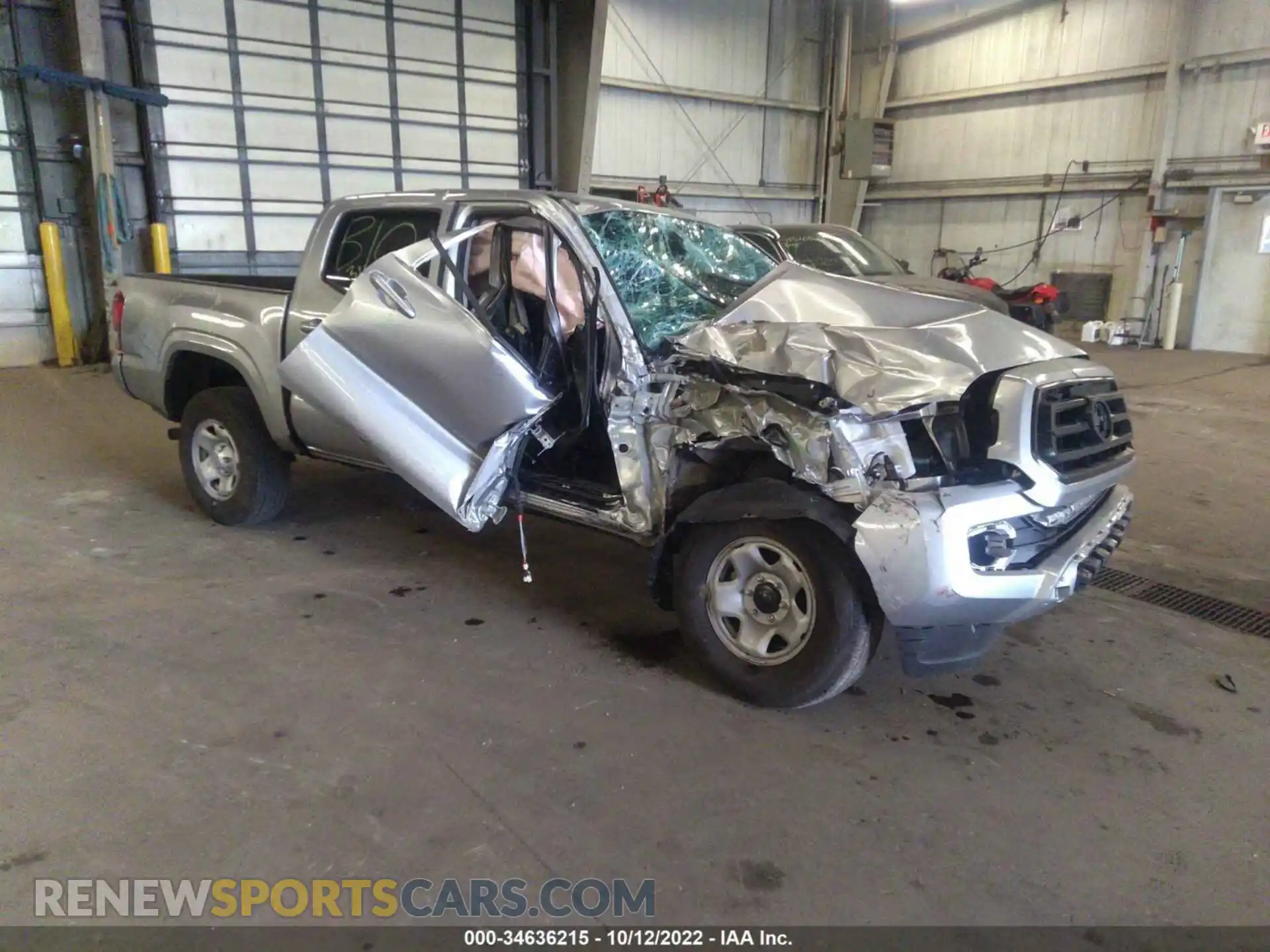 1 fotografías del automóvil dañado 5TFCZ5AN1MX282043 TOYOTA TACOMA 4WD 2021